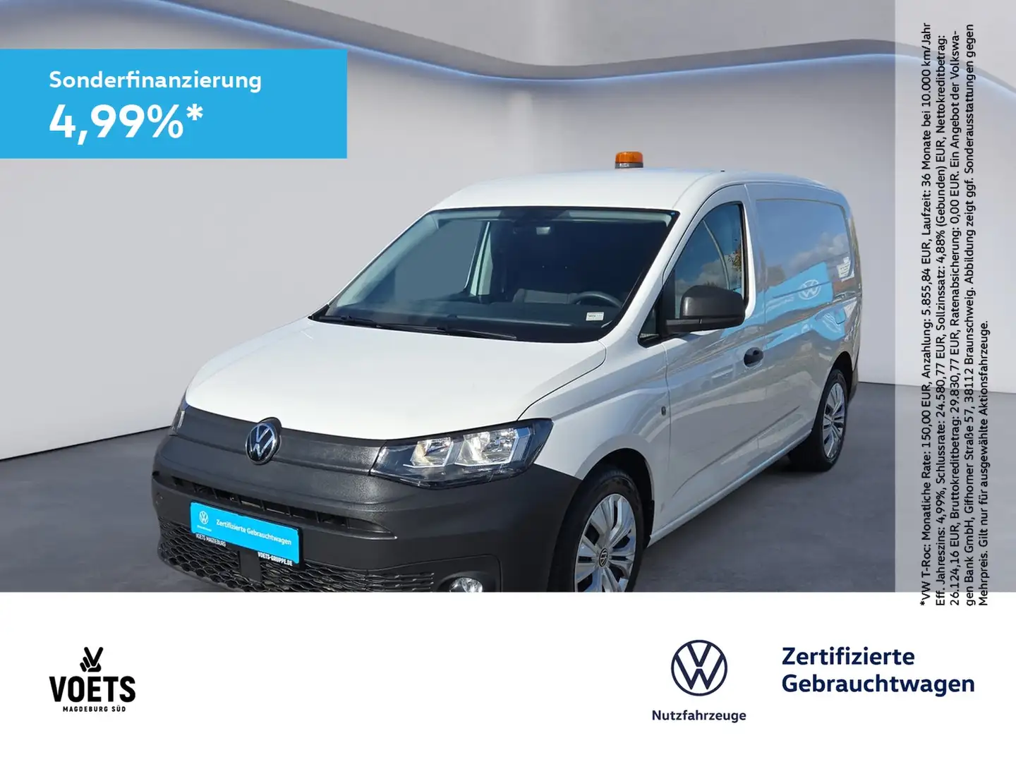 Volkswagen Caddy CARGO MAXI 2.0 TDI 4 MOTION STANDHEIZUNG Weiß - 1