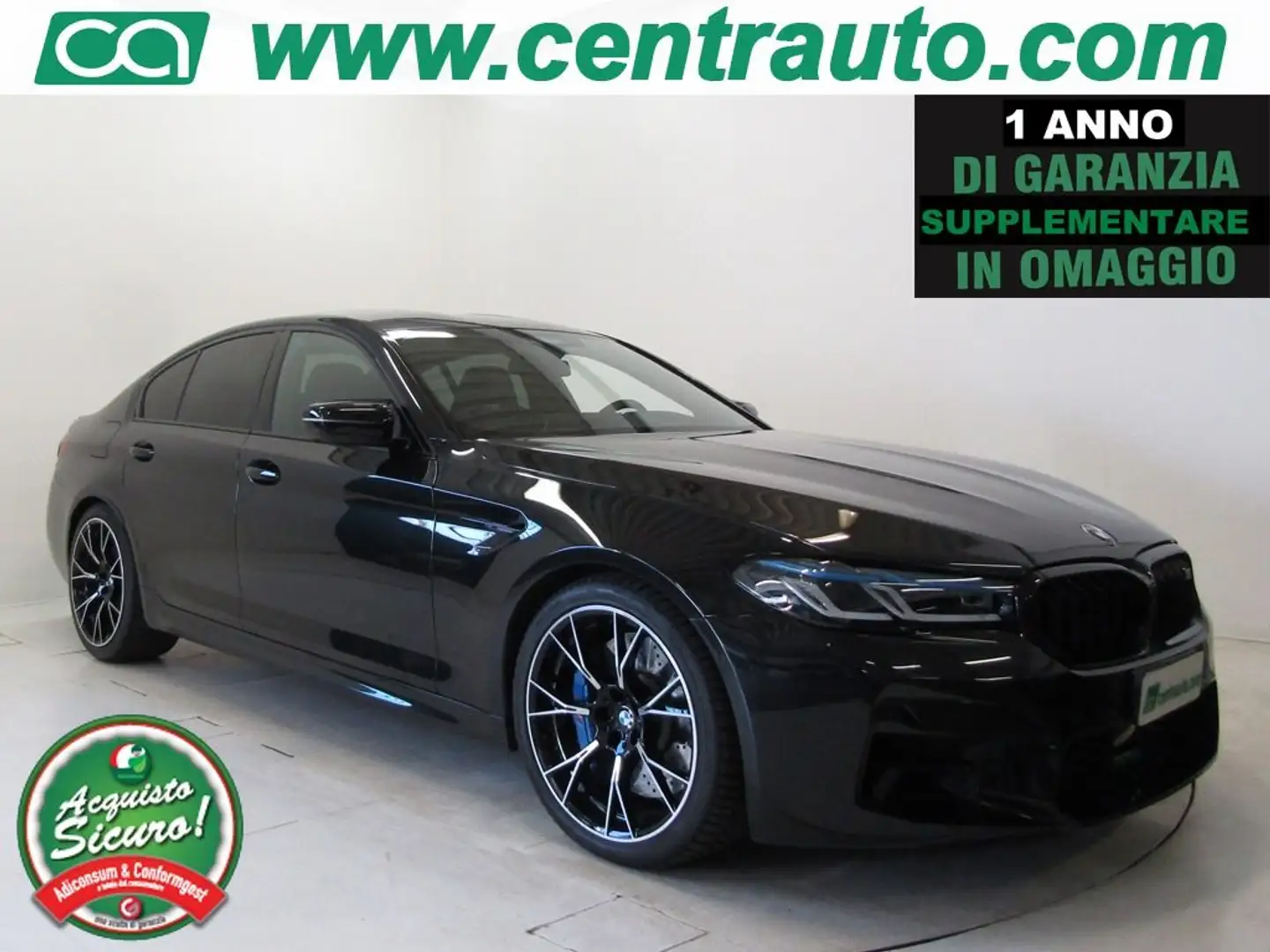 BMW M5 Competition 4.4i Aut. xdrive Berlina * PELLE * Siyah - 1