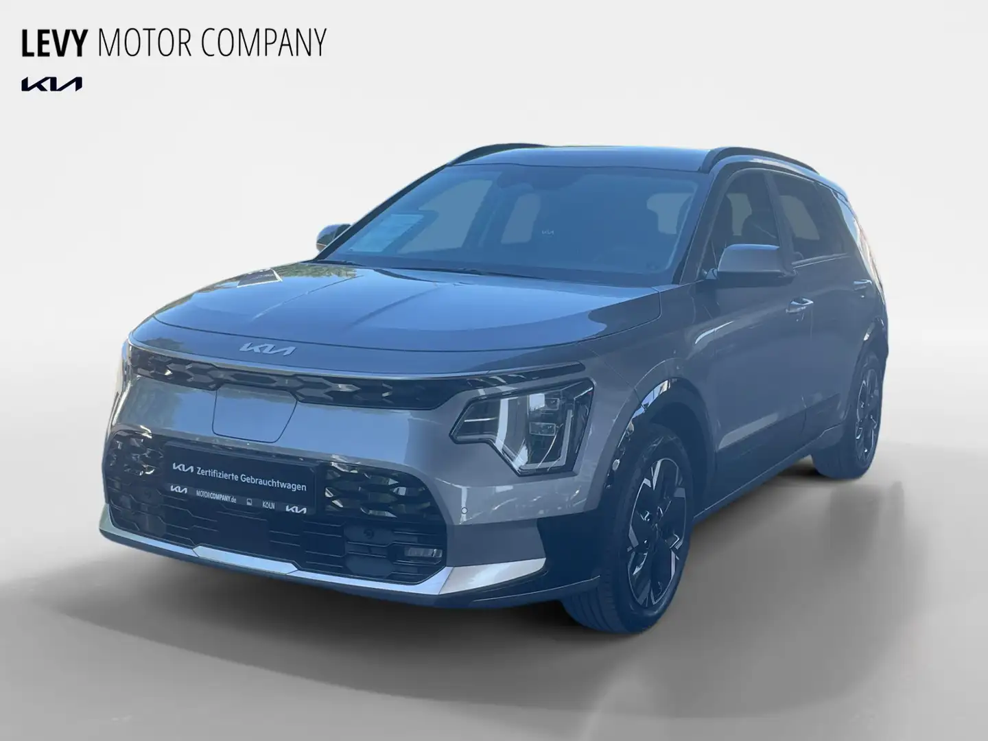 Kia Niro EV WP+Komfort+AHK+Leder+Navi+R.Kamera+ Grau - 2
