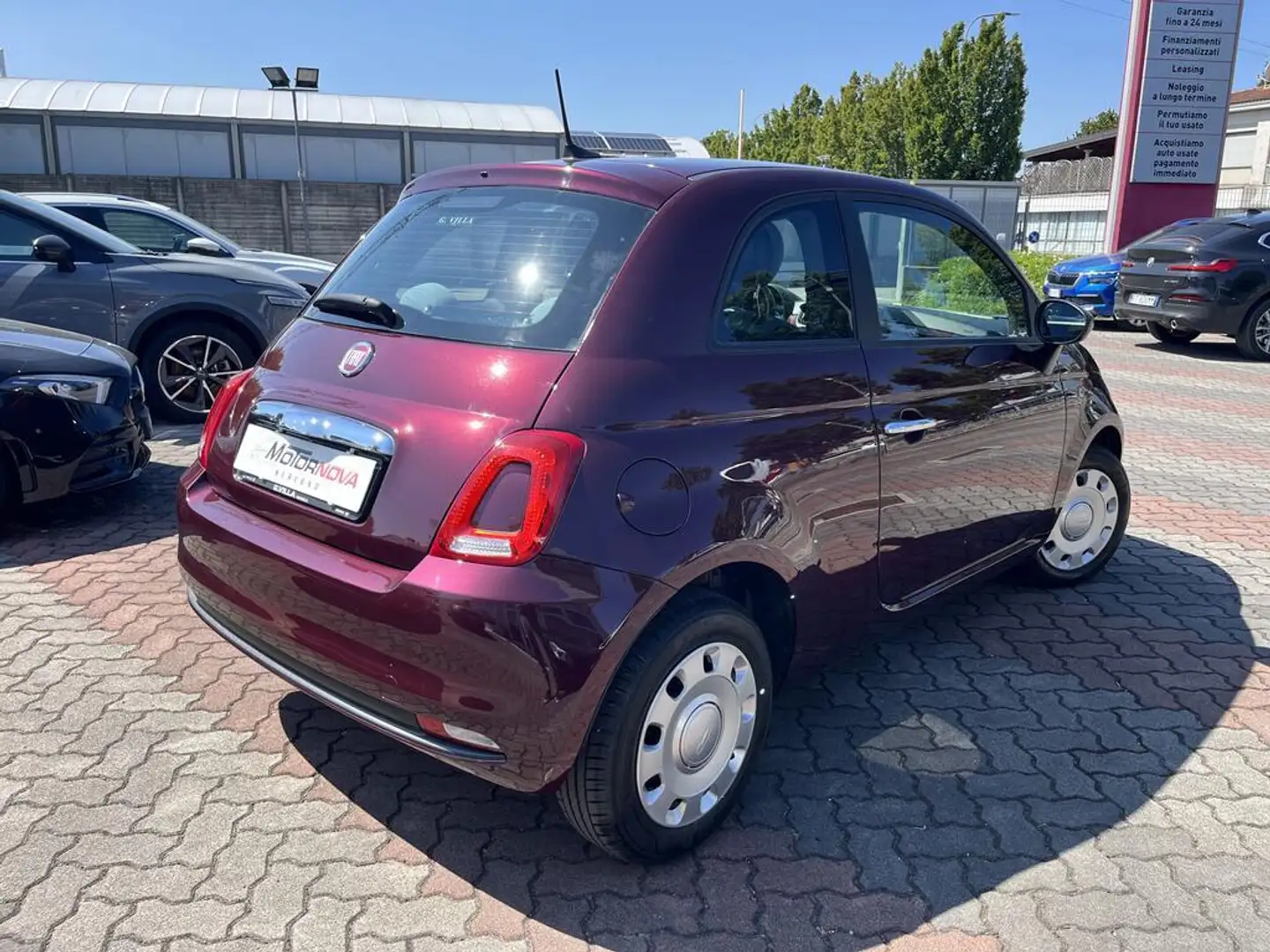 Fiat 500 1.2 Pop 69cv my20 Rosso - 2