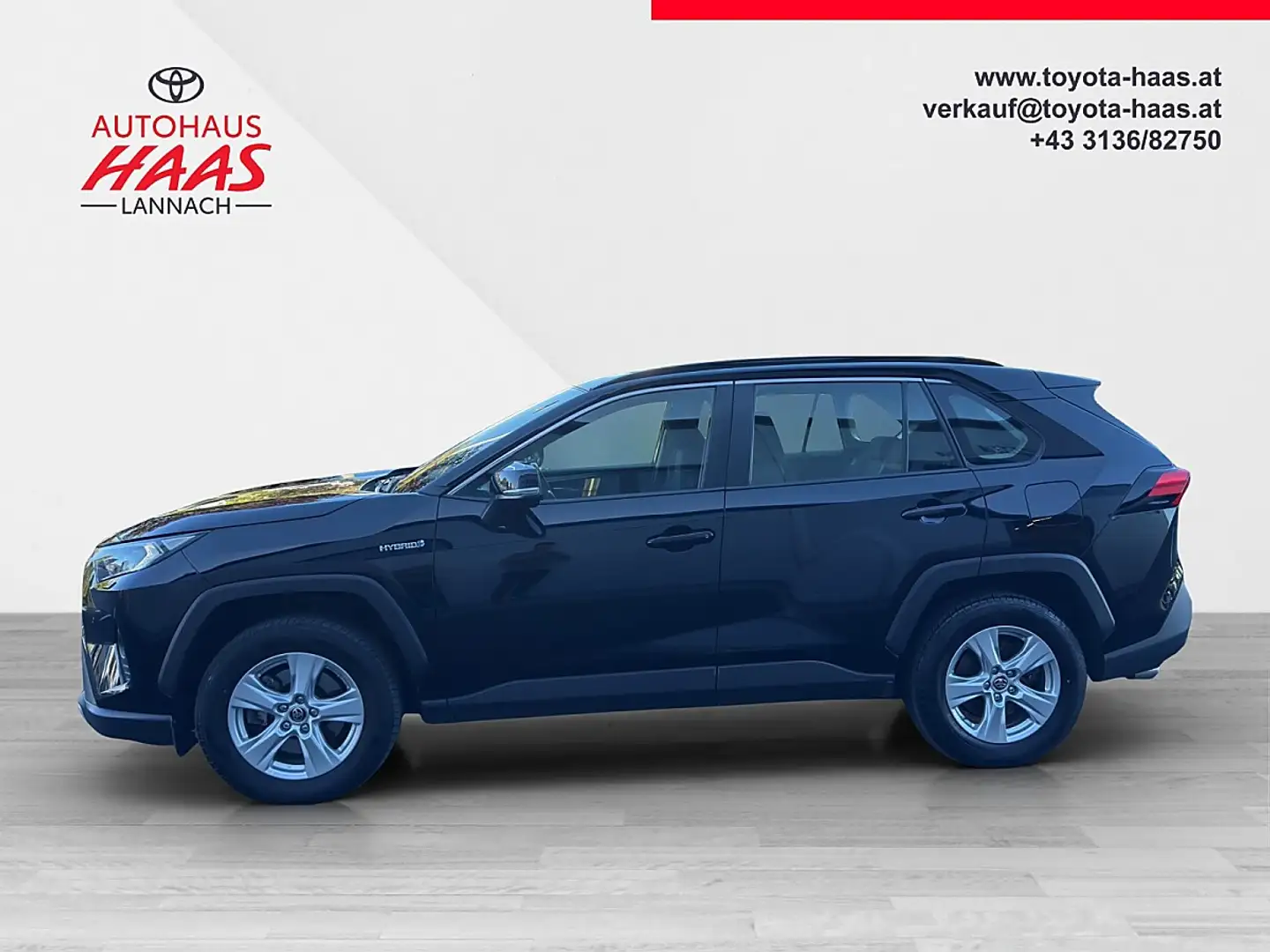 Toyota RAV4 RAV4 2,5 Hybrid Active AWD Schwarz - 2