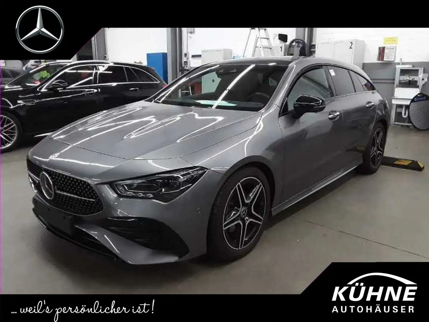 Mercedes-Benz CLA 180 AMG Premium Plus Pano 360° AHK HUD Grau - 1