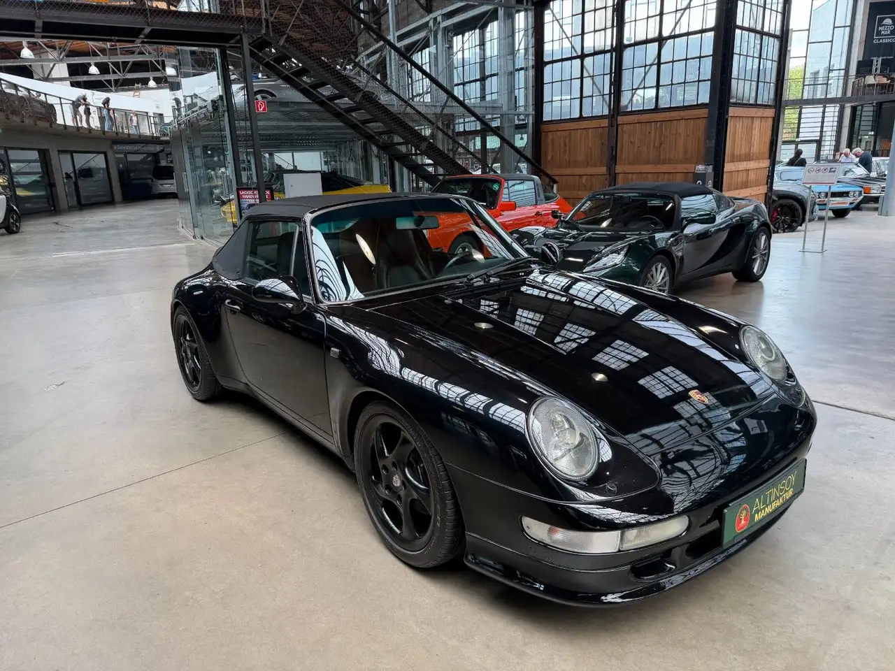 Porsche 993 Carrera Cabriolet BRD Schalter, foto 1