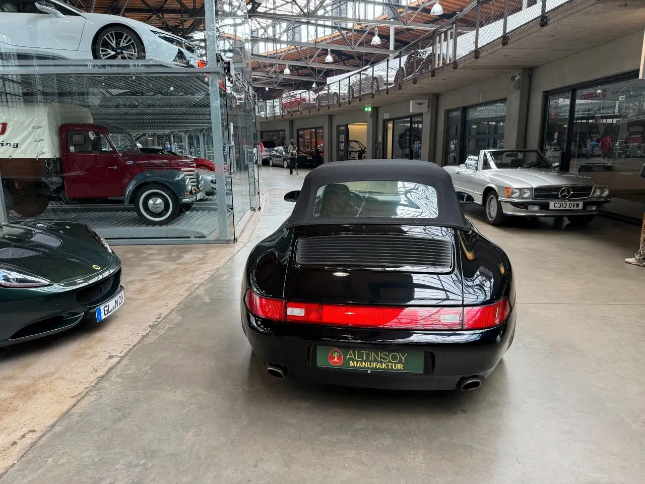 Porsche 993 Carrera Cabriolet BRD Schalter, foto 12