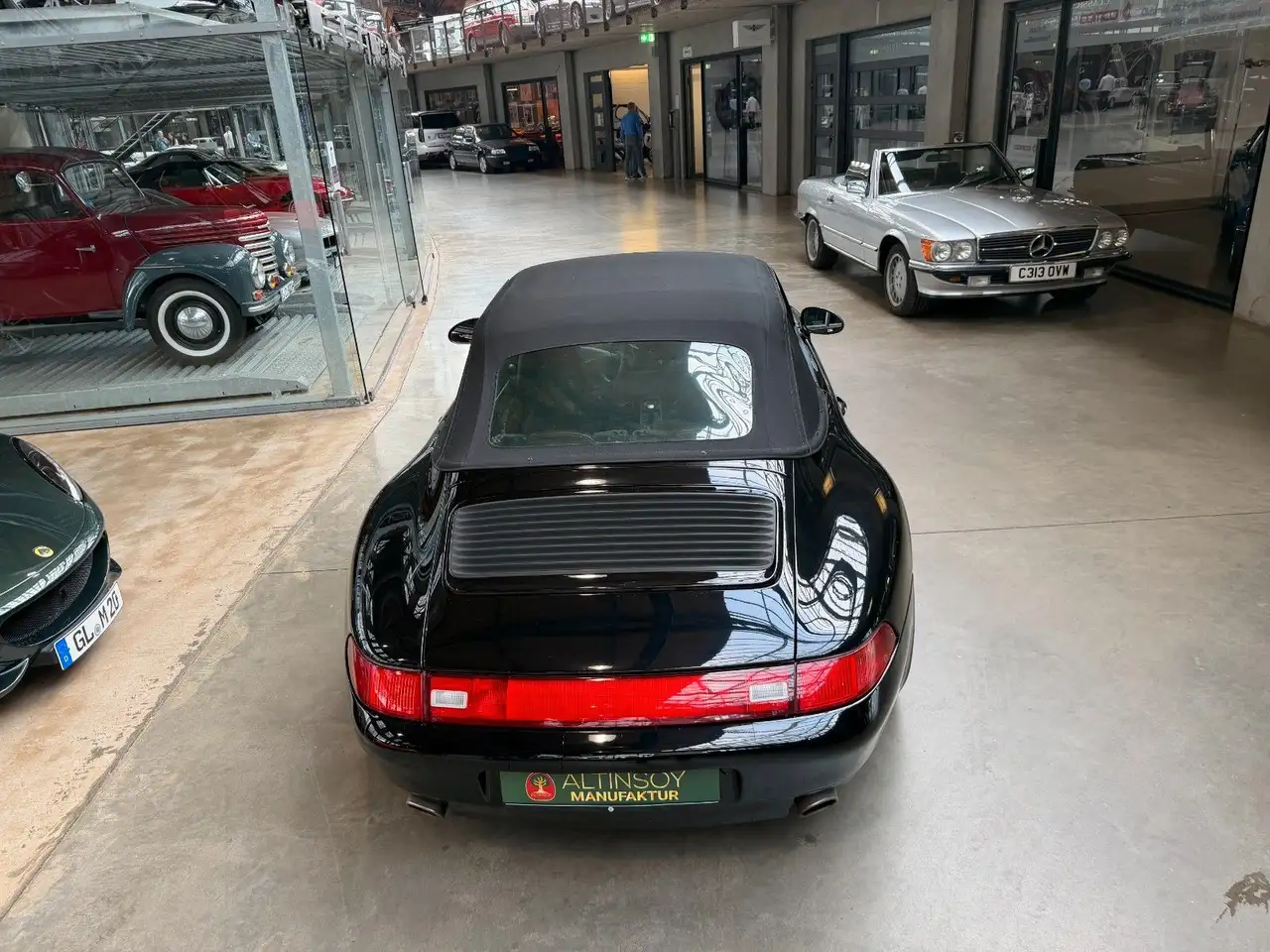 Porsche 993 Carrera Cabriolet BRD Schalter, foto 4