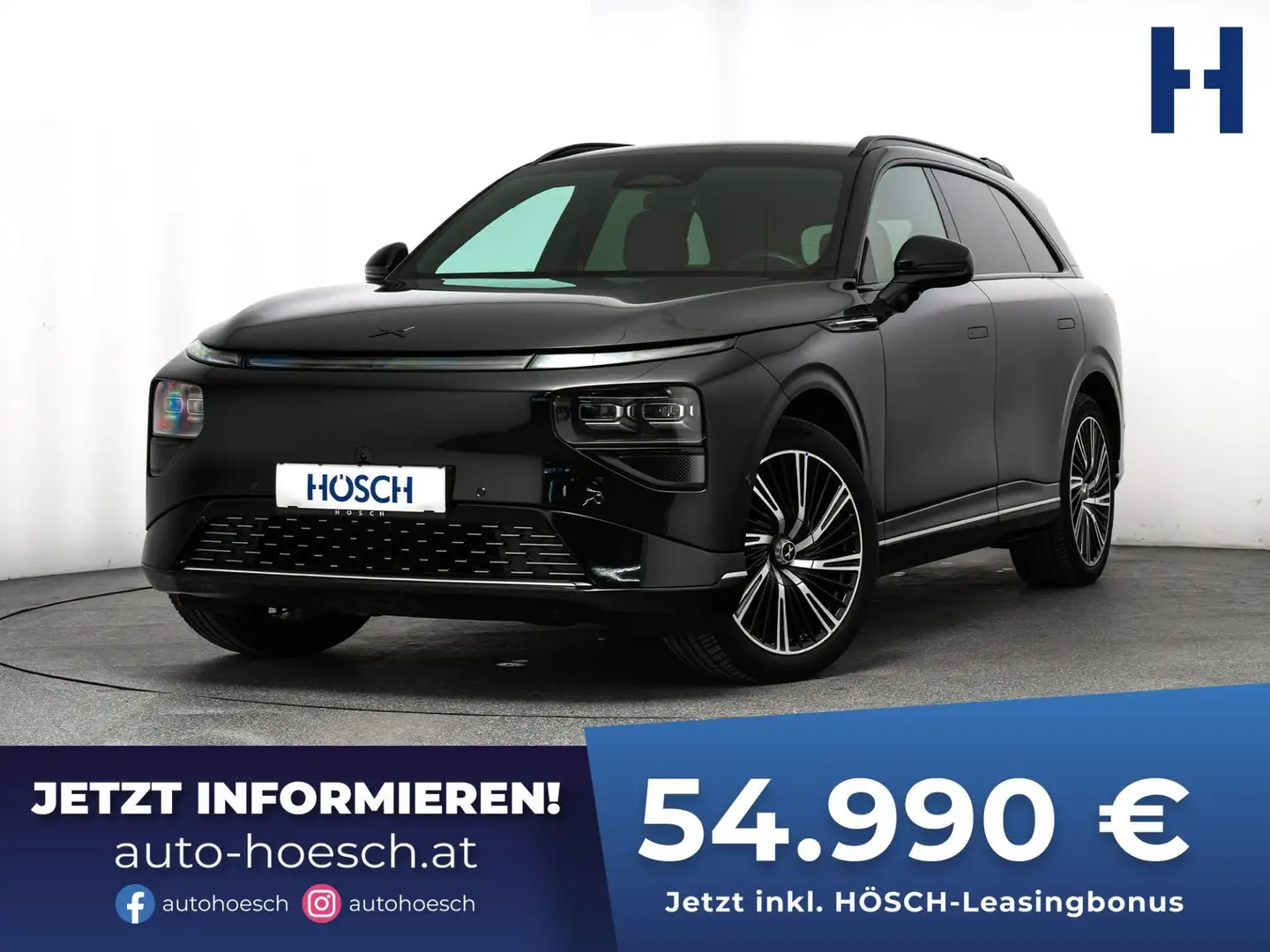 Xpeng G9 98kWh PERFORMANCE AWD 360° LEDER PANO GELEGENHEIT Schwarz - 1