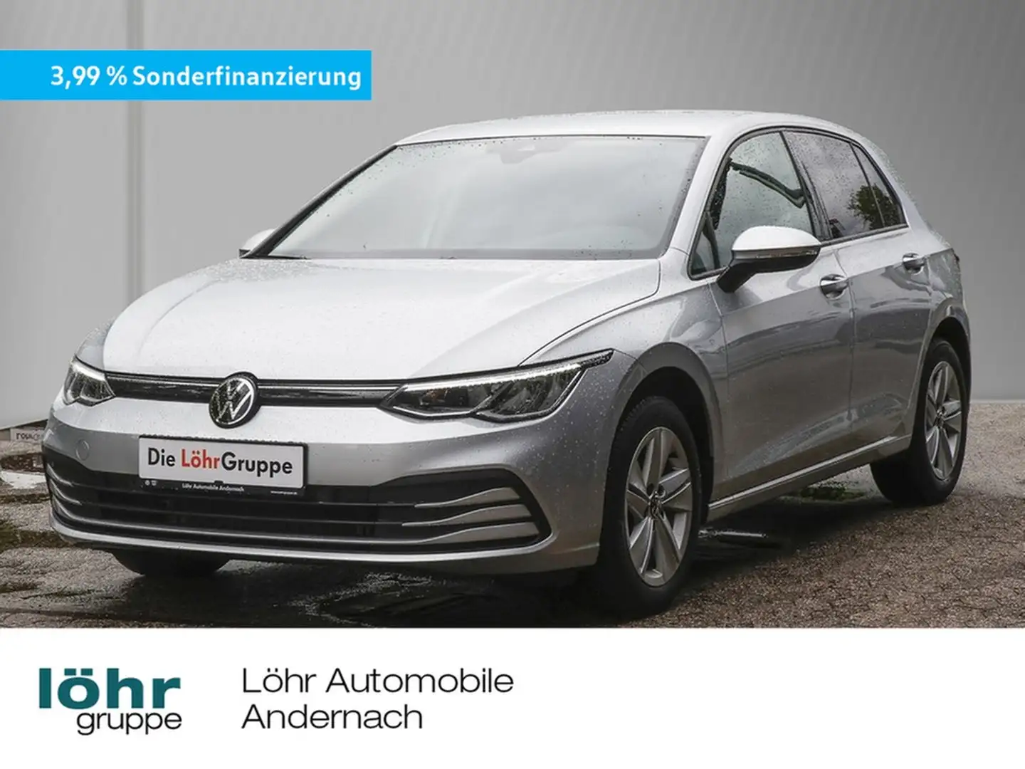 Volkswagen Golf 2.0 TDI DSG Life Navi/RFK/LED Silber - 1