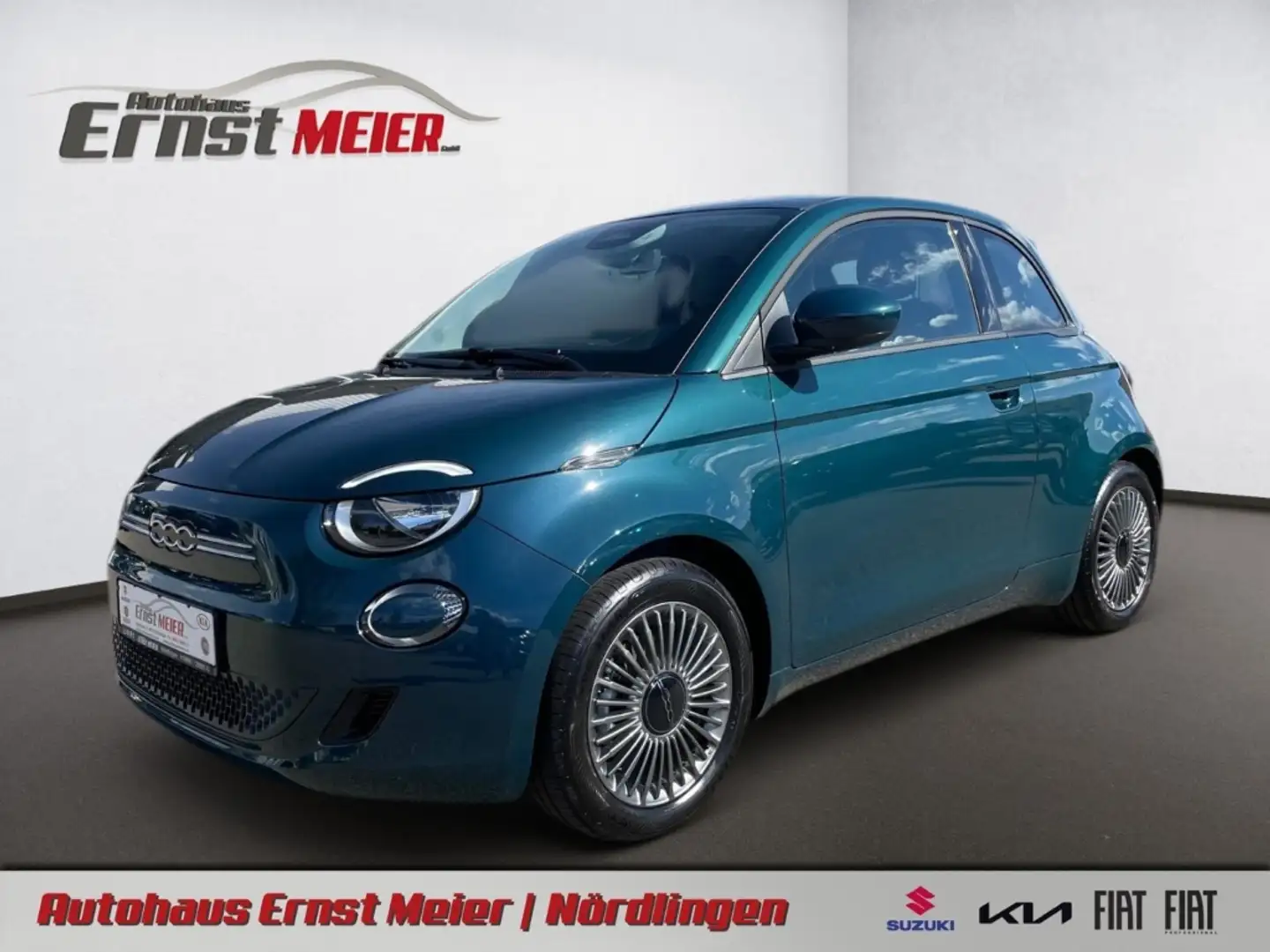 Fiat 500e ICON Navi+Winter-Paket+ 42KW Akku 118PS Grün - 1