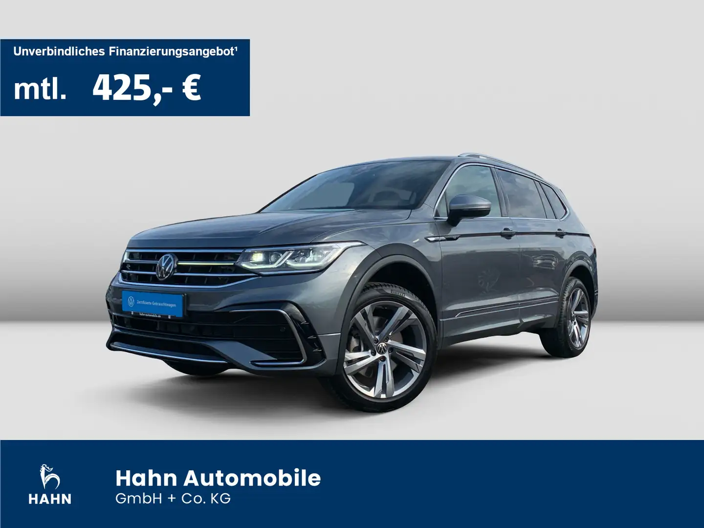 Volkswagen Tiguan Allspace 2.0TSI 4M DSG R-Line 7-Sitze AHK Grau - 1