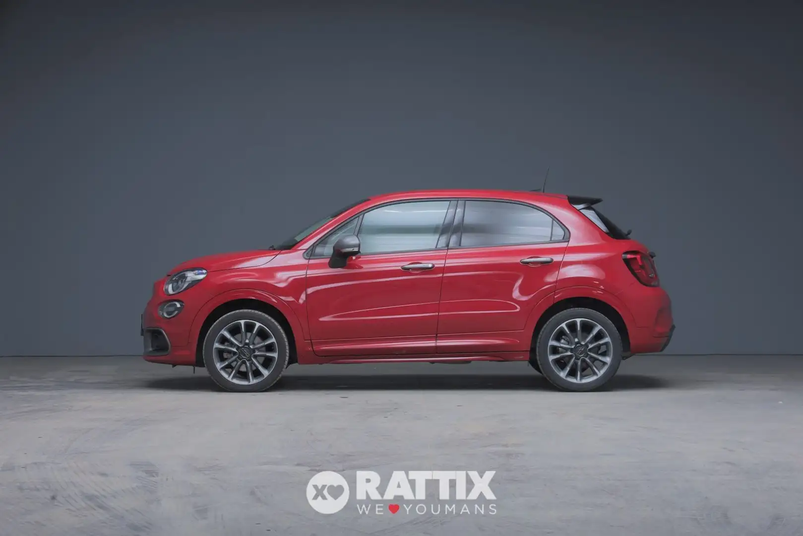 Fiat 500X 1.5 T4 Hybrid 130CV Sport DCT Rojo - 2