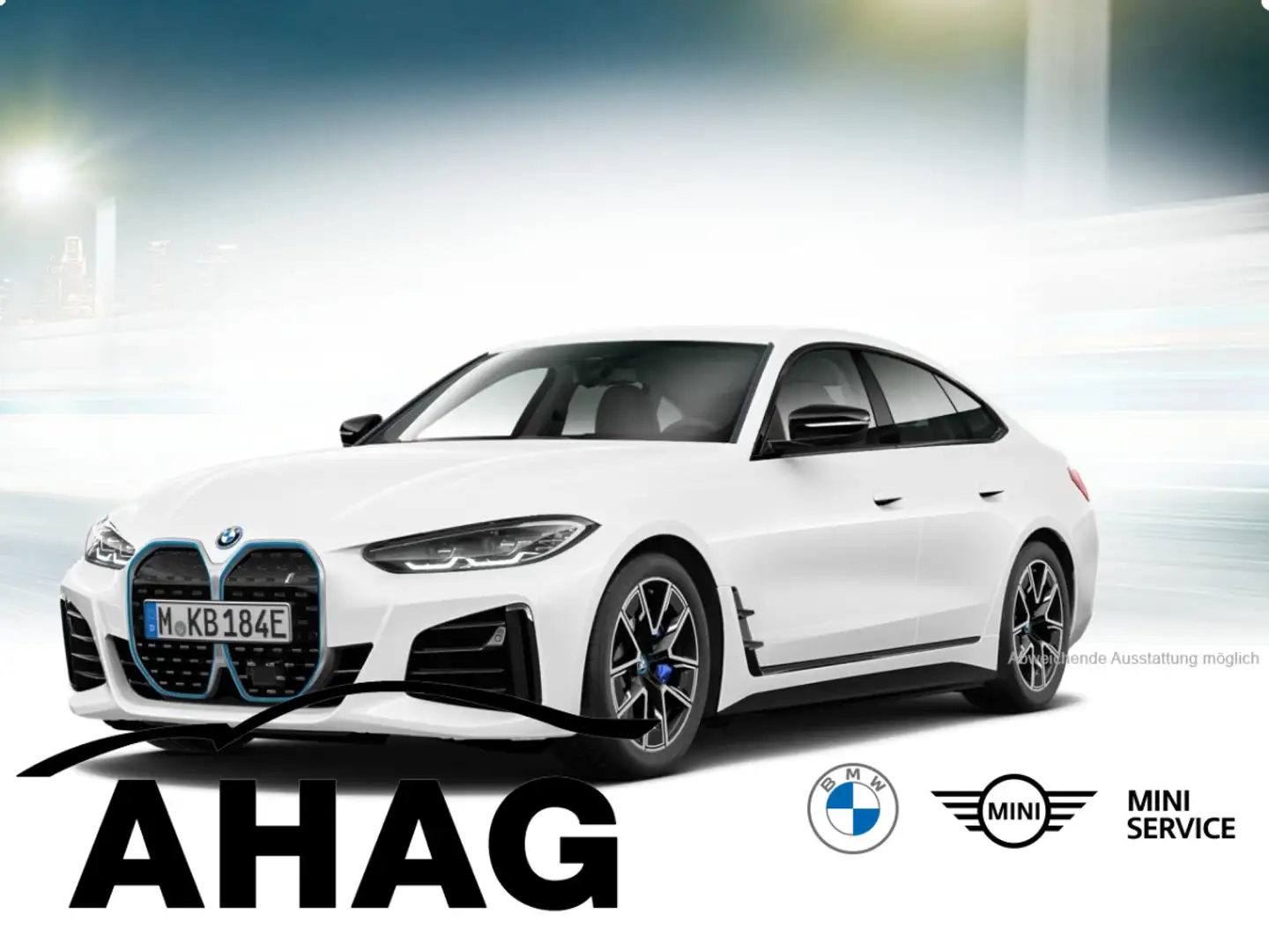 BMW i4 eDrive40 M Sport ACC RFK HUD Dr.Ass. 18" Weiß - 2