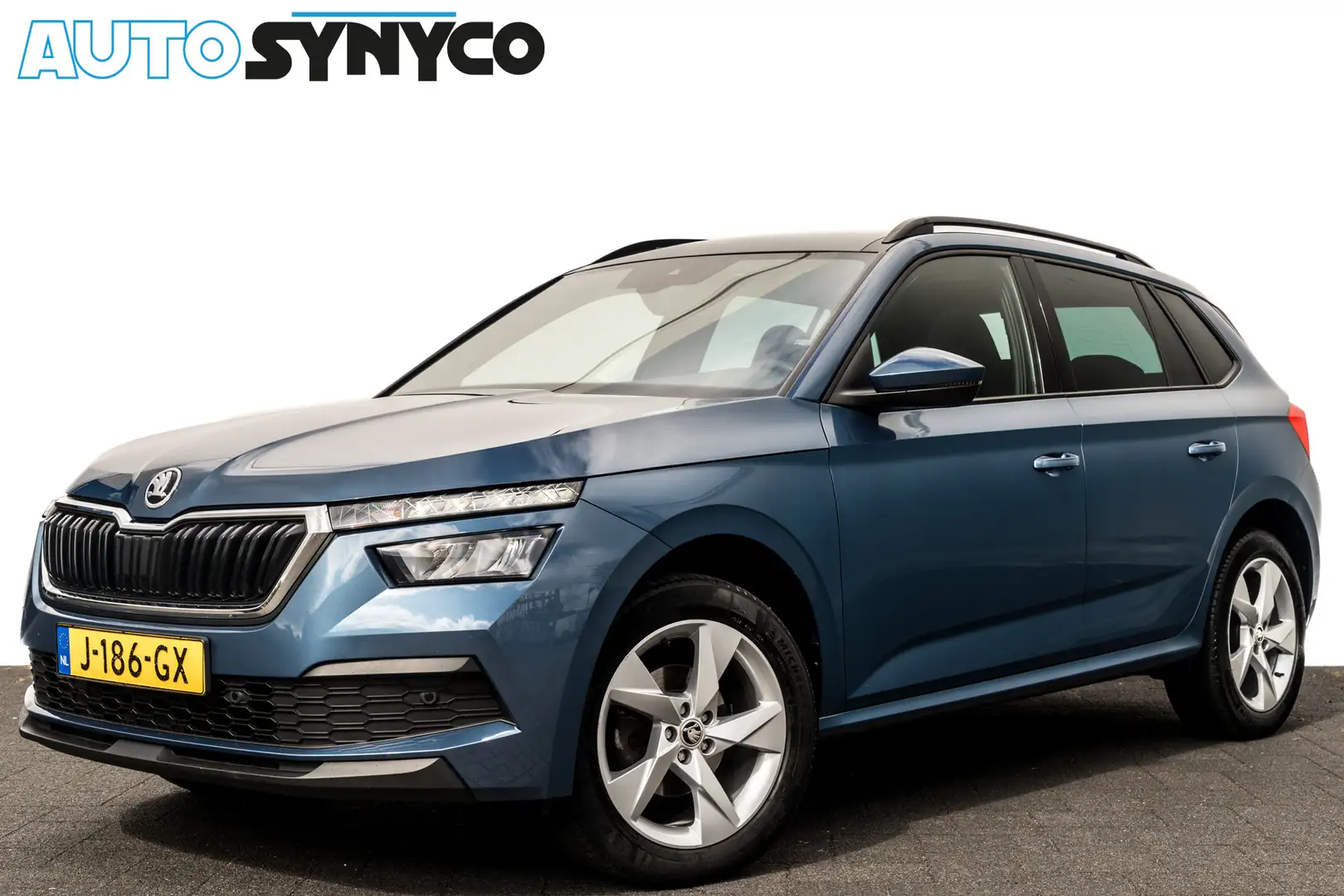 Skoda Kamiq 1.0 TSi 115 Pk Automaat Sport Business I 1e Eigena Blauw - 1