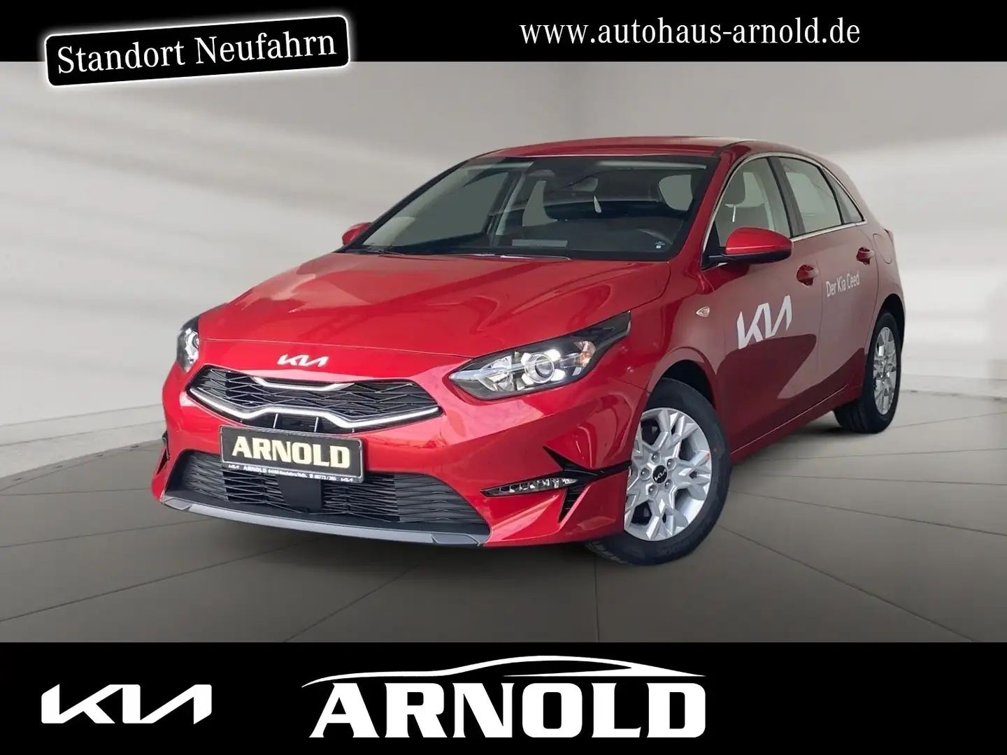 Kia Ceed / cee'd Ceed 1.5 T-GDI VISION Navi Abstandstemp. Kamera! Червоний - 1