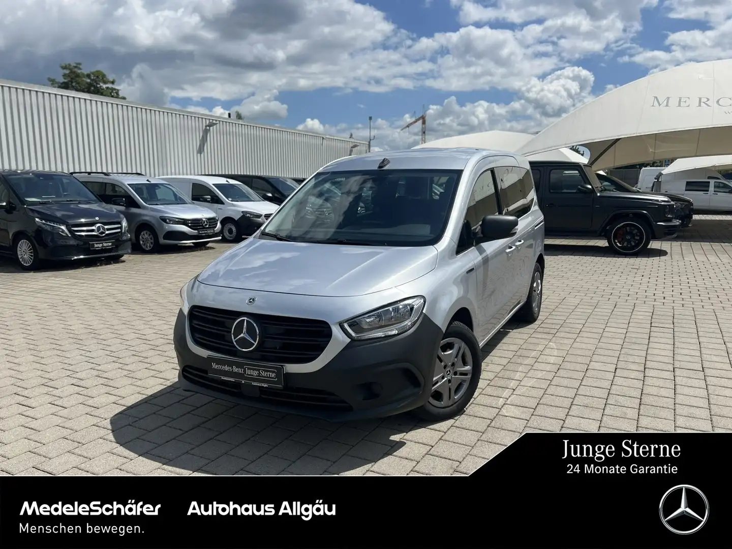 Mercedes-Benz Citan eCitan CITAN Tourer PRO MBUX SICHERHEITSPAKET Temp Argintiu - 1