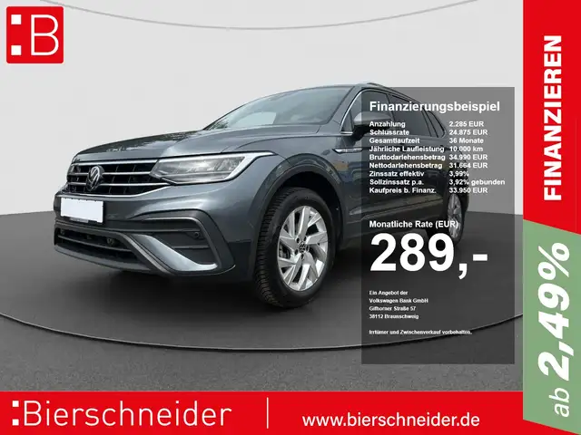 Volkswagen Tiguan Allspace 2.0 TDI DSG Life AHK KAMERA LED ACC NAVI