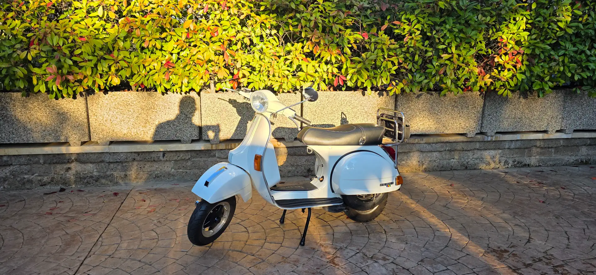 Vespa PX 200 E Arcobaleno Blanco - 1