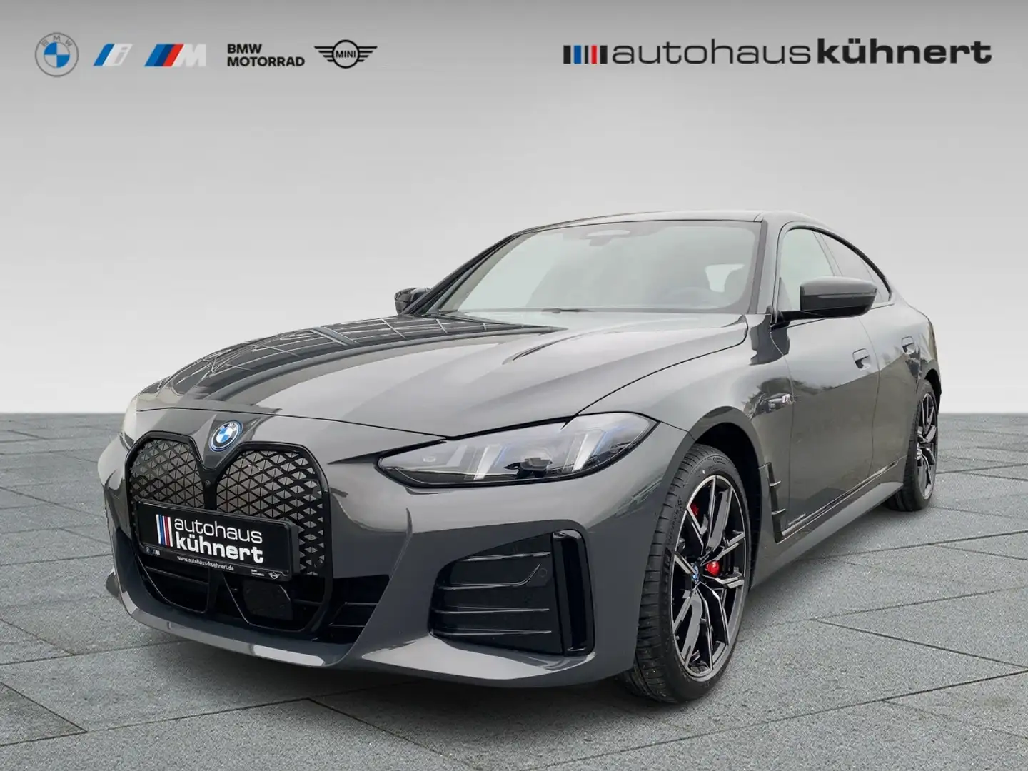 BMW i4 xDrive40 Gran Coupé ///M-Sport Pro UPE 85.280 € Grijs - 1