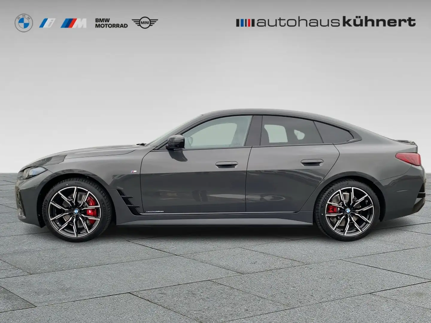 BMW i4 xDrive40 Gran Coupé ///M-Sport Pro UPE 85.280 € Grijs - 2