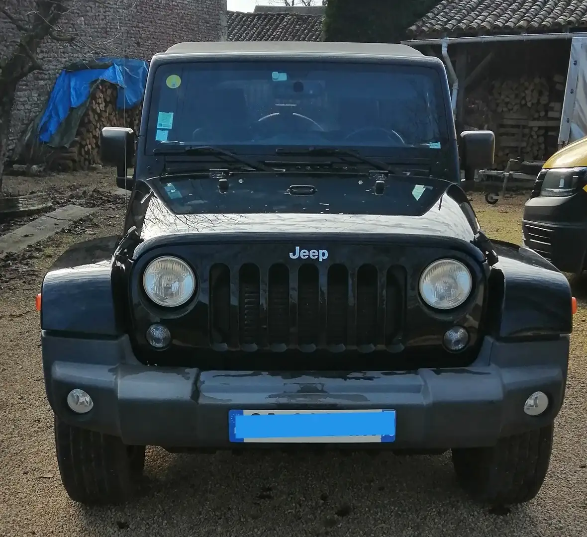 Jeep Wrangler 2.8 CRD 200 Unlimited Sahara A Fekete - 2