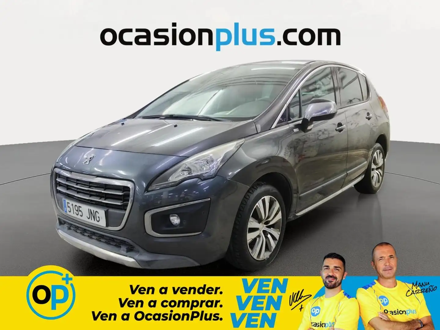 Peugeot 3008 1.6 BlueHDi Style EAT6 120 Gris - 1