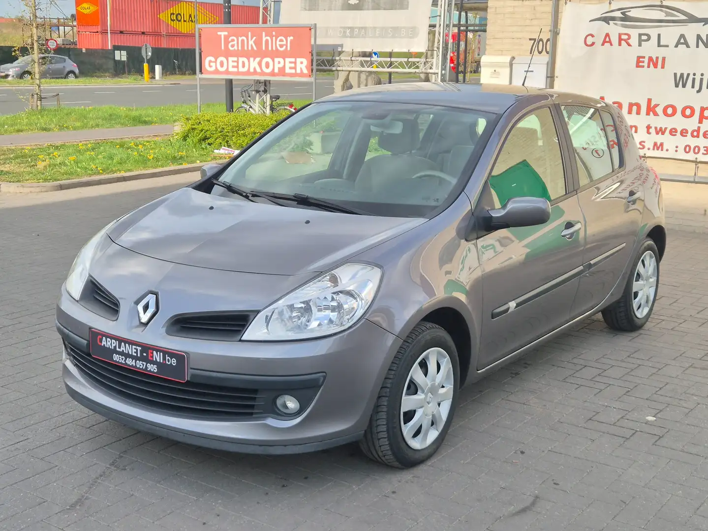 Renault Clio Automaat -Cruisontrol -Airco - Trekhaak -Garantie Gris - 1