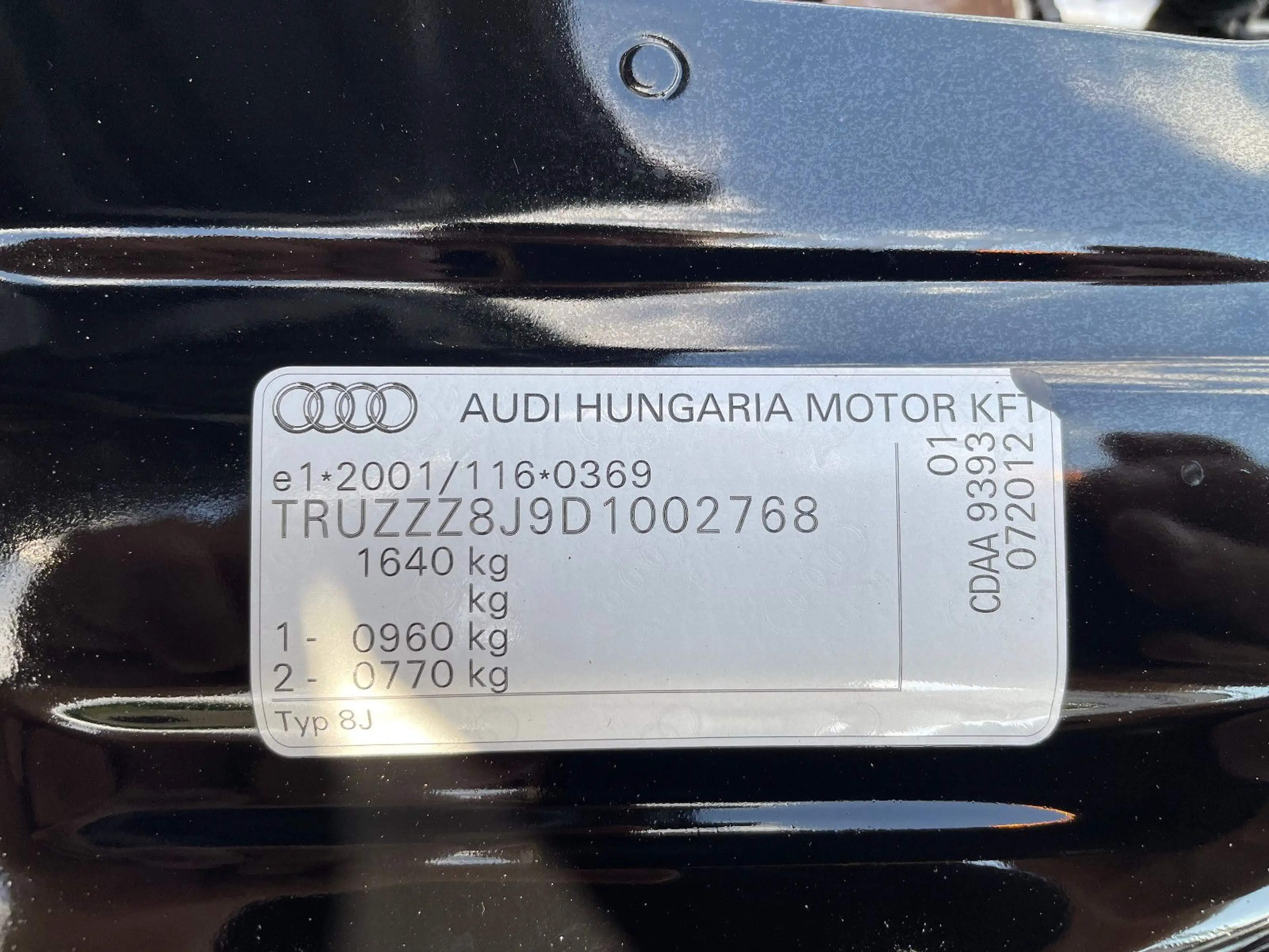 Audi TT 1.8 TFSI Cabrio Autom MMI Navi+ 17" — photo 8
