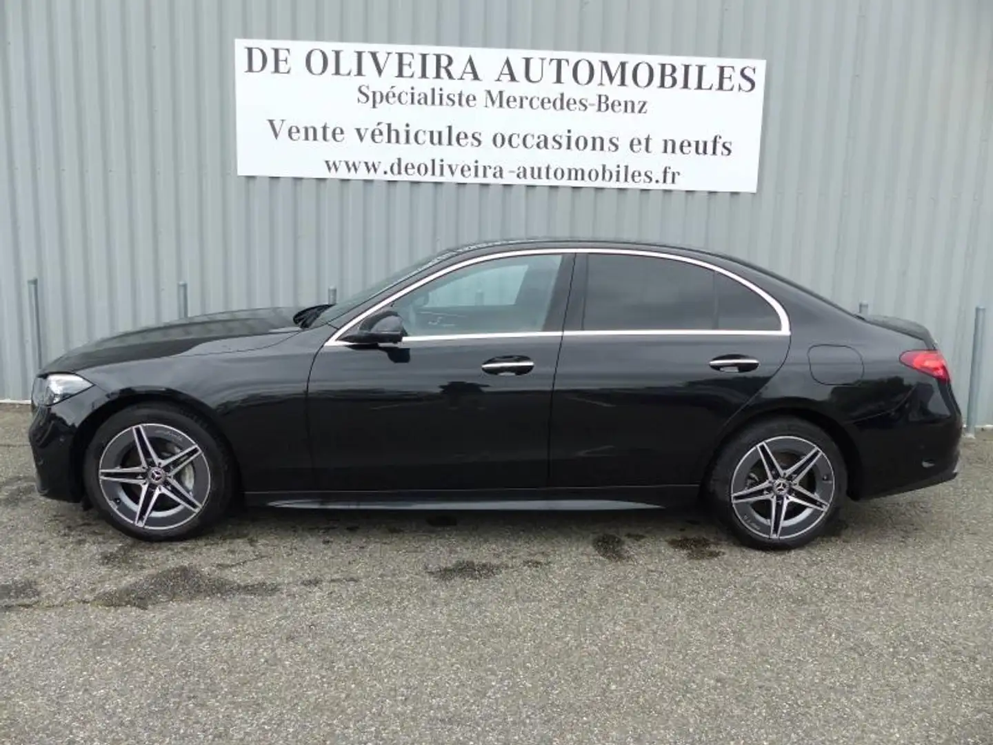 Mercedes-Benz C 30 AMG 300 e 204+129ch AMG Line (TVA) Noir - 2