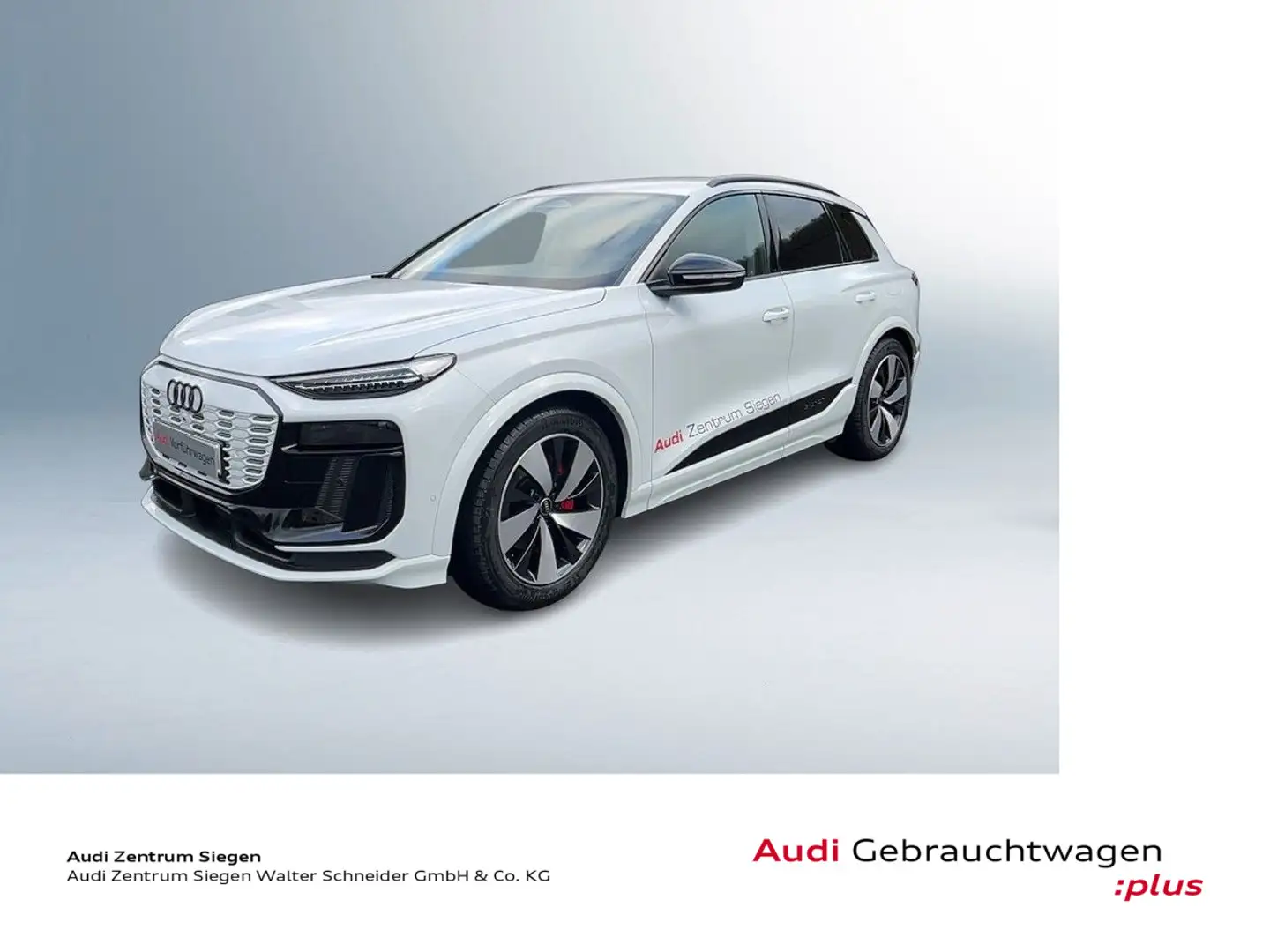Audi Q6 e-tron performance Blanc - 1