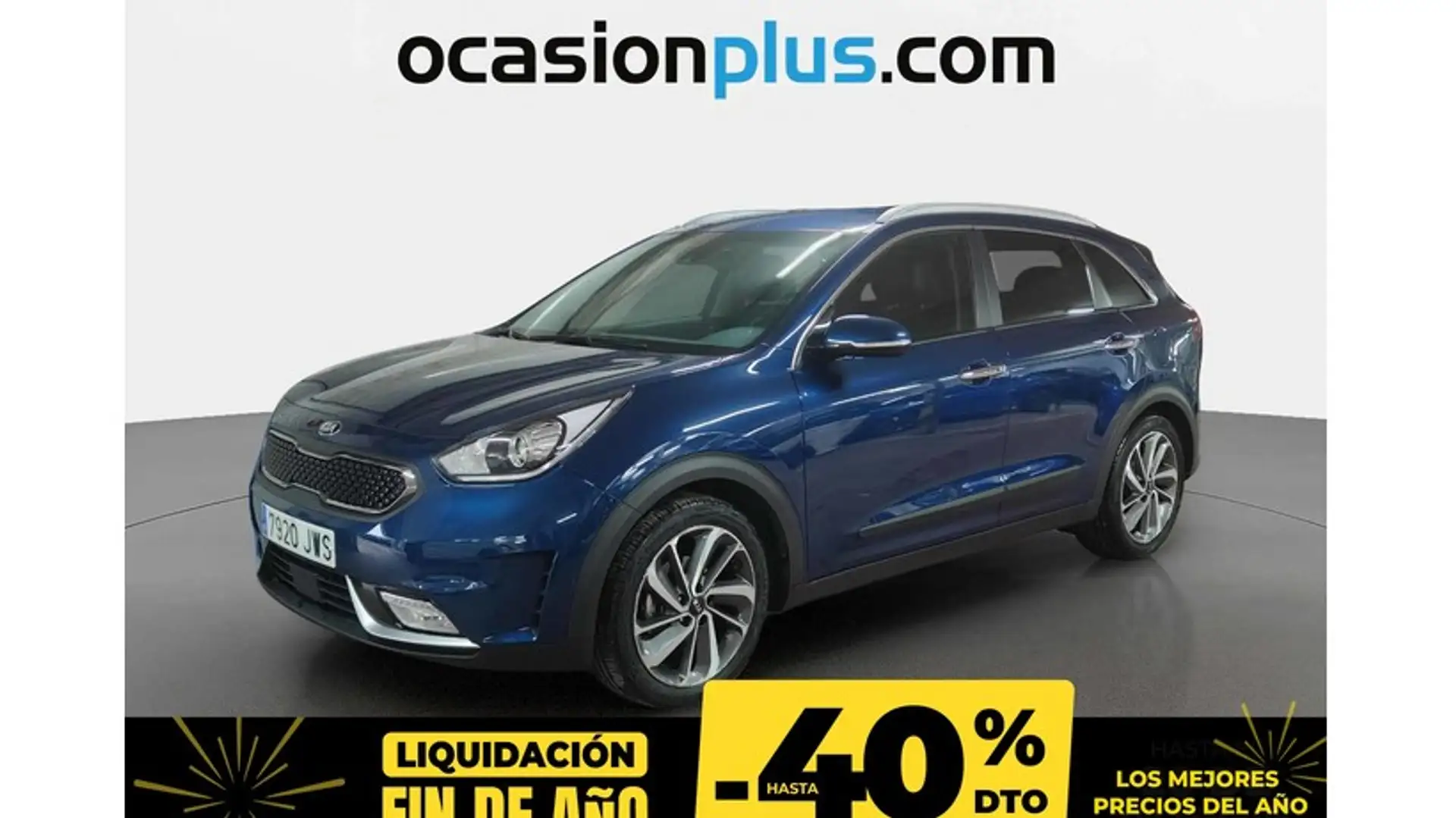 Kia Niro 1.6 HEV Emotion Bleu - 1