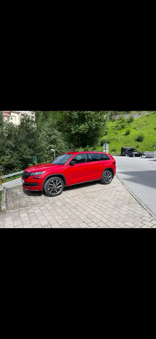 Skoda Kodiaq Kodiaq 2,0 TDI SCR 4x4 Sportline DSG Sportline Rot - 1