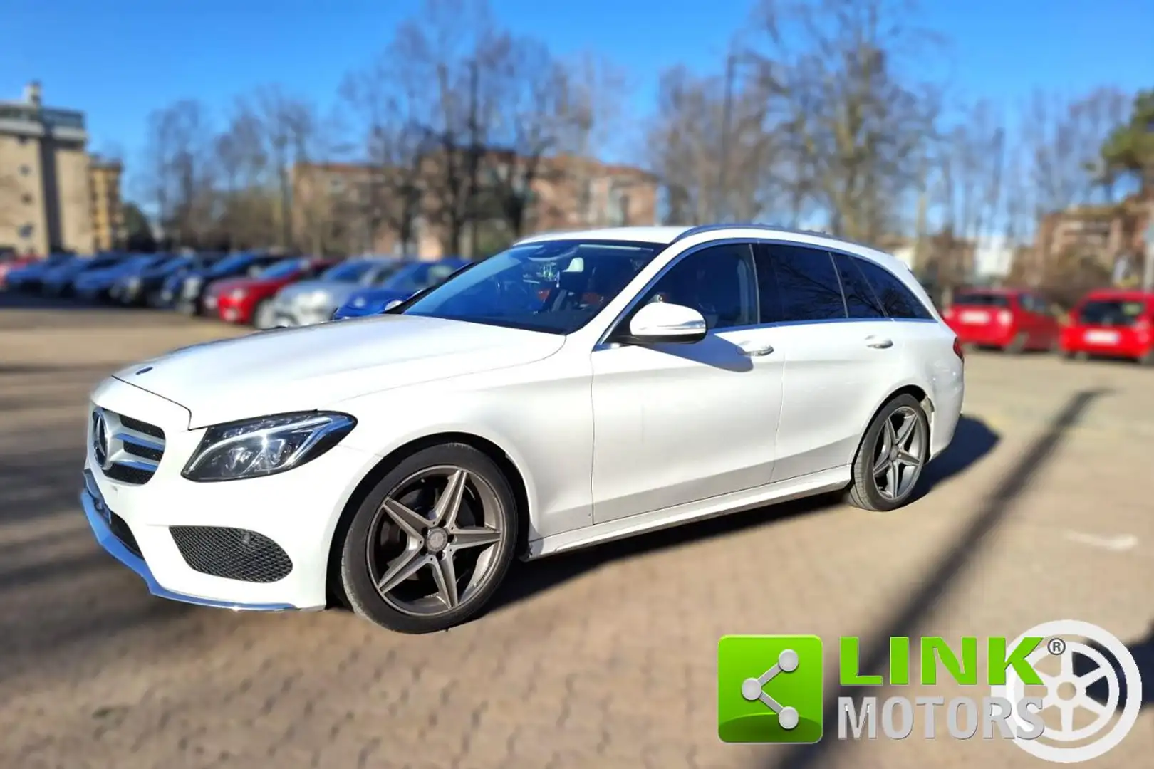 Mercedes-Benz C 220 d S.W.  Auto BLUE TEC Blanc - 2