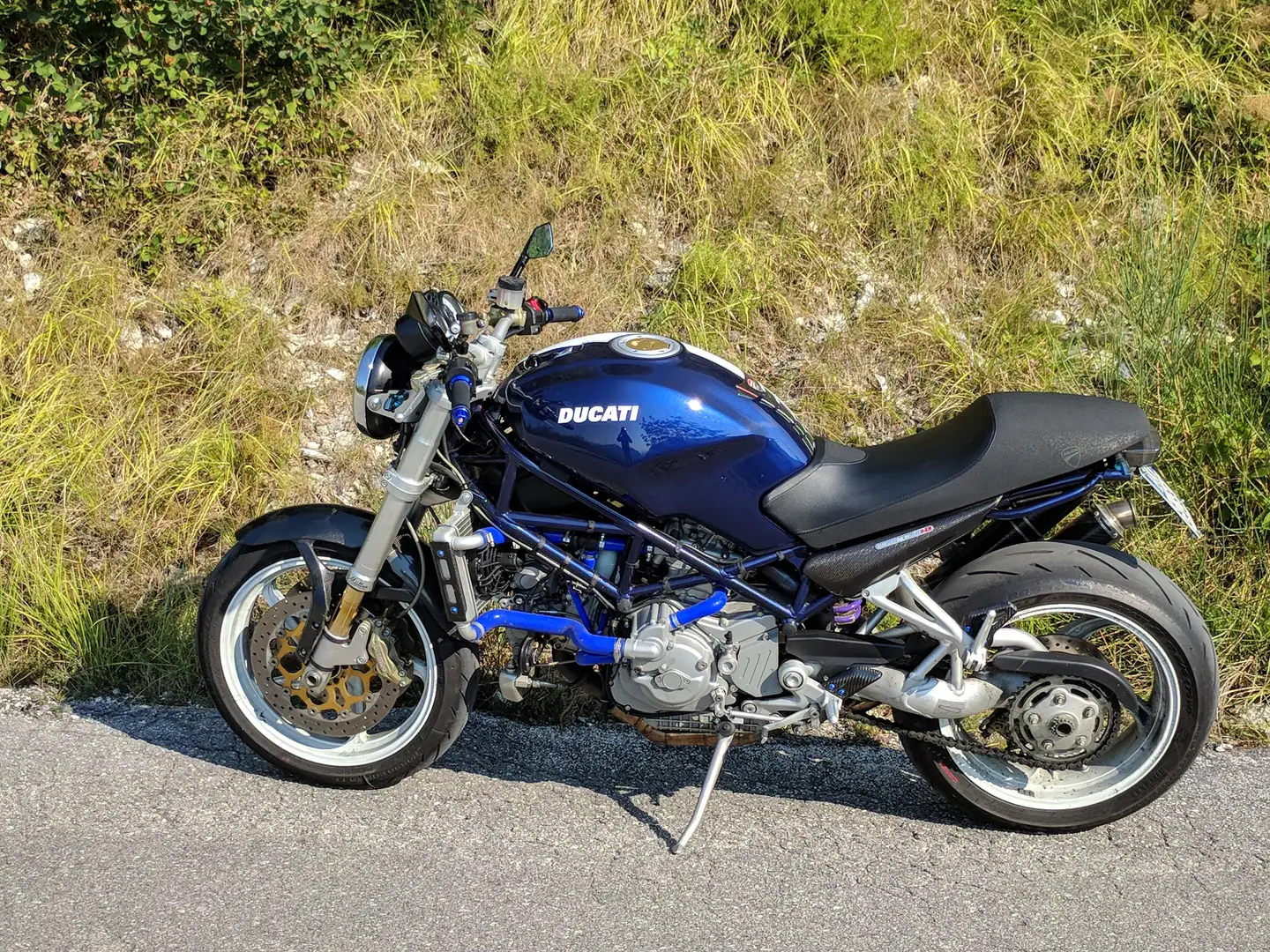 Ducati Monster S4R Bleu - 1
