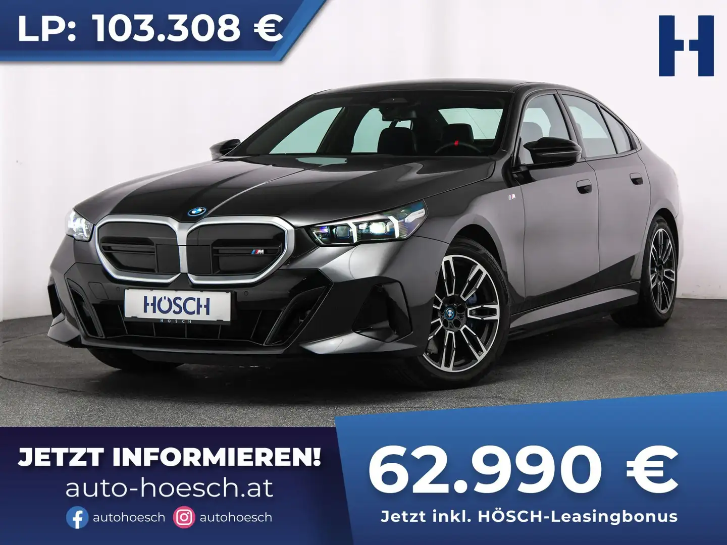 BMW i5 M60 xDrive H&K ASSISTENZ PLUS WIE NEU Grau - 1
