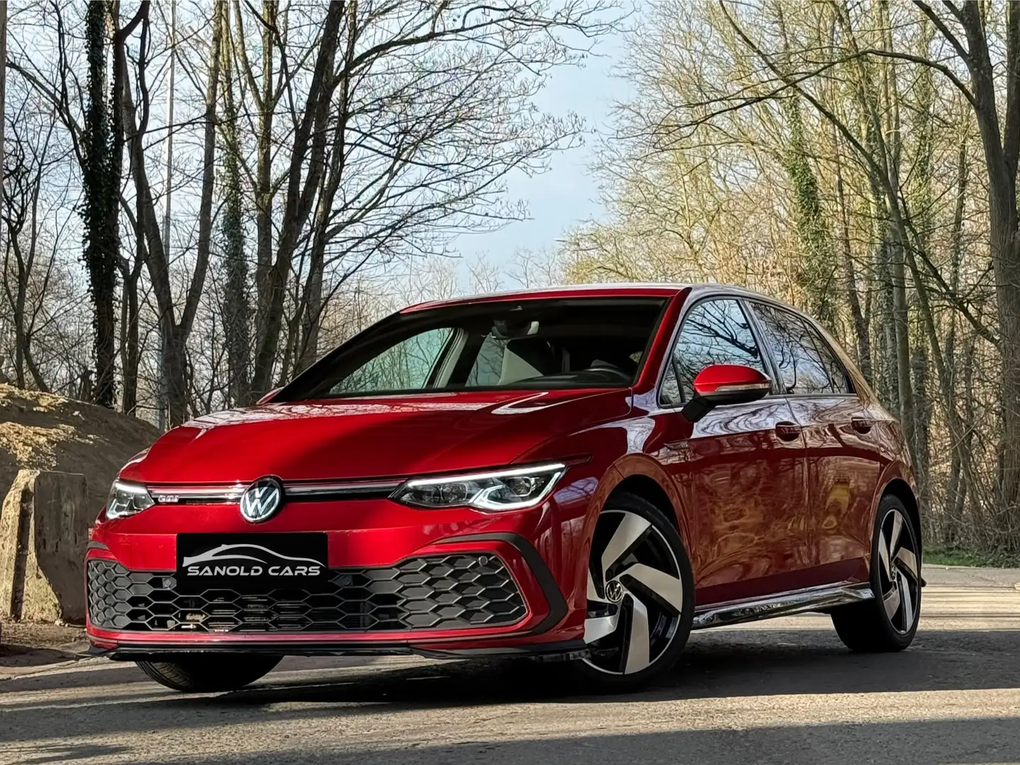 Volkswagen Golf GTI Golf 2.0 TSI GTI OPF DSG Rouge - 1
