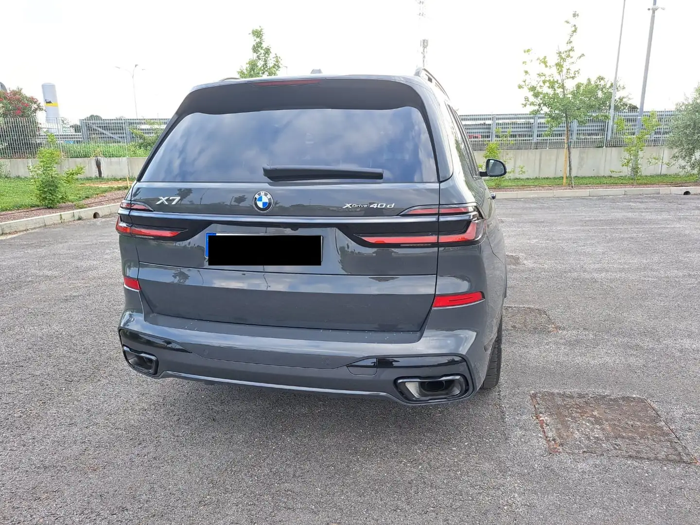 BMW X7 X7 xdrive 40d 48V MSport auto 7p.t Grigio - 2