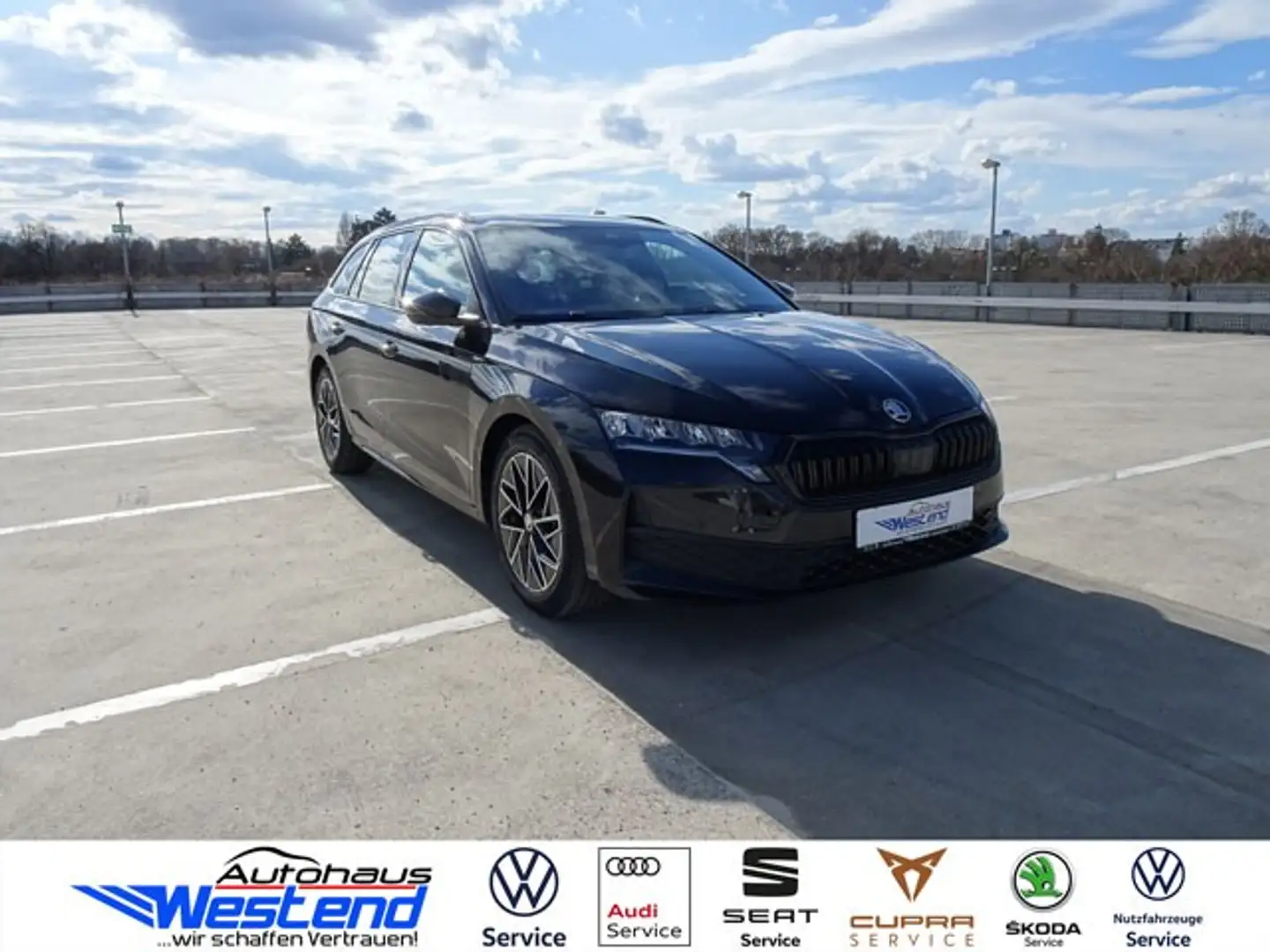 Skoda Octavia Combi Sportline 2.0l TDI 110kW DSG LED Navi Klima Schwarz - 2