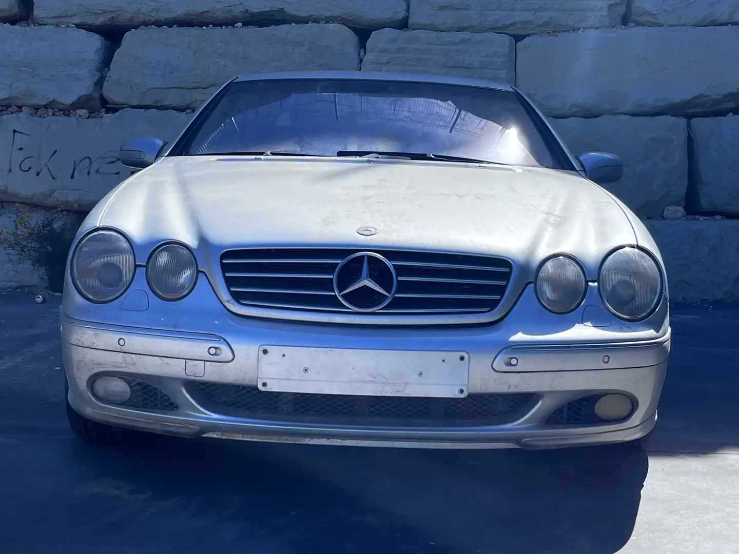 Oldtimer Mercedes Benz CL 600 Silber - 2