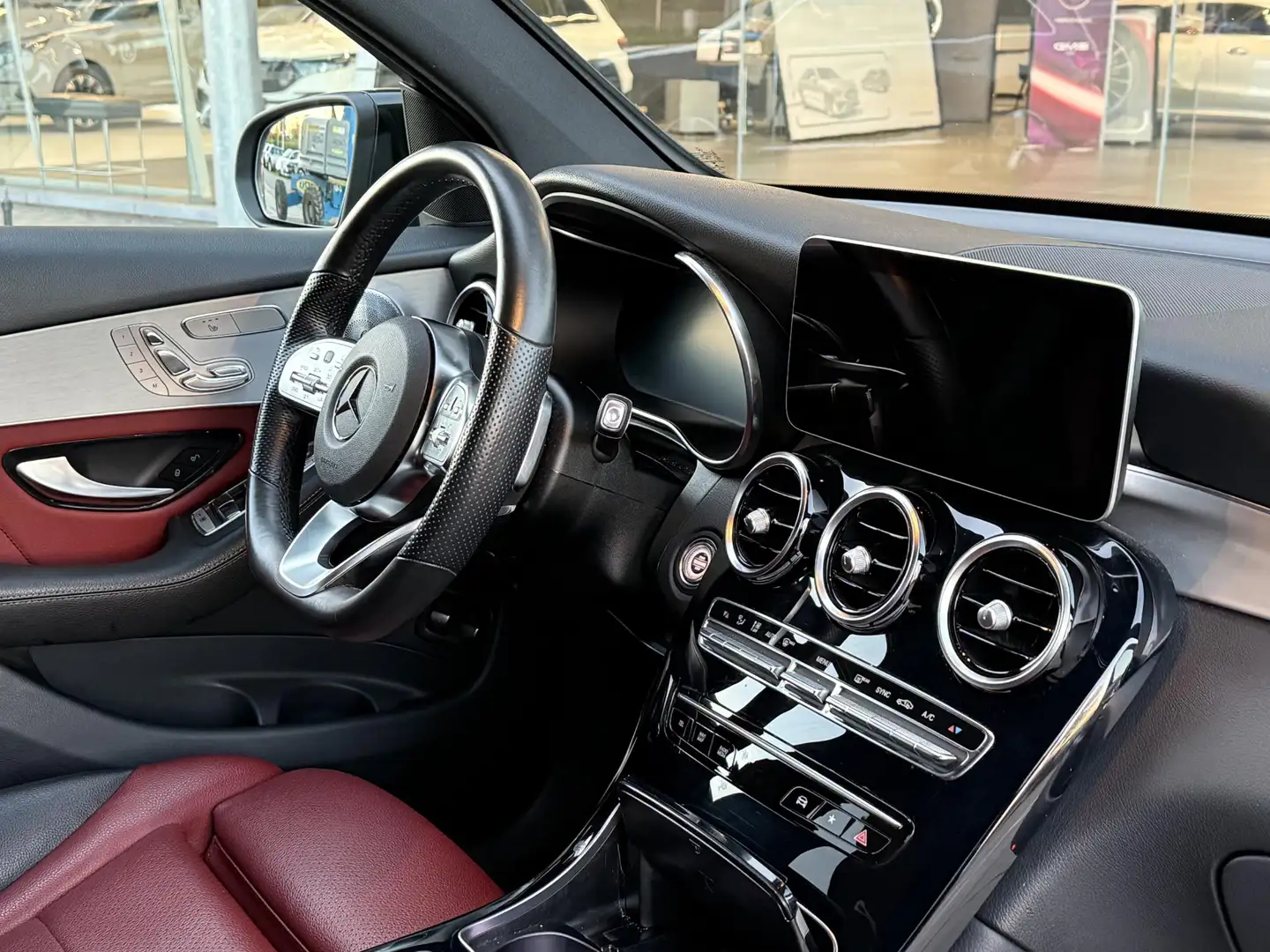 Mercedes-Benz GLC 300 Coupé GLC d 4MATIC Grigio - 2