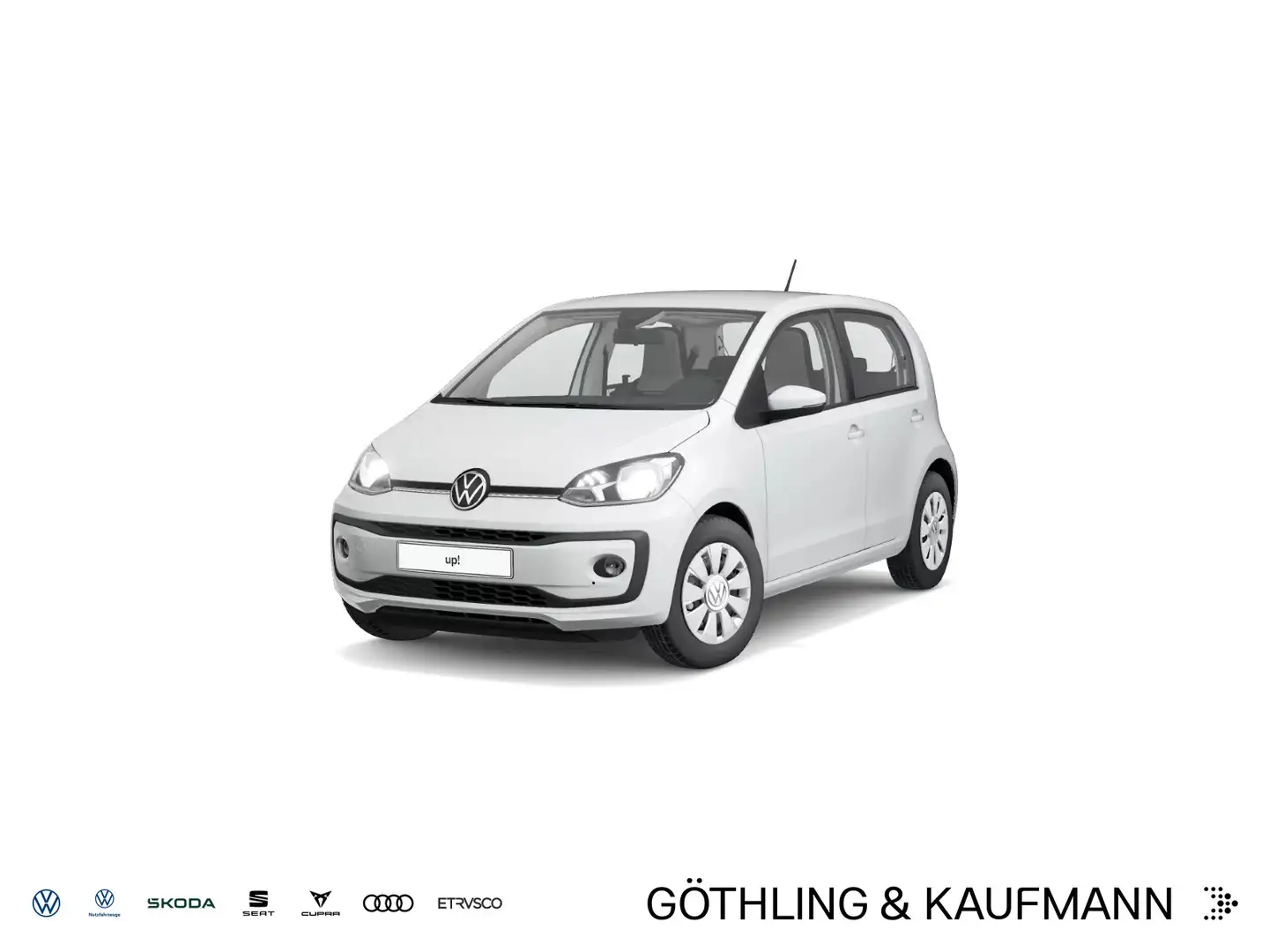 Volkswagen up! move up! 1.0 MPI 48kW 5-Gang*KAM*SHZ*GRA* Weiß - 1
