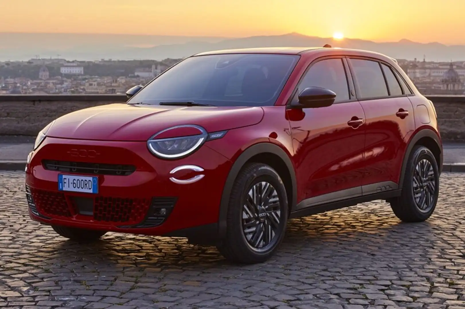 Fiat 600 1.2 Hybrid T3 Special Edition Rot - 1