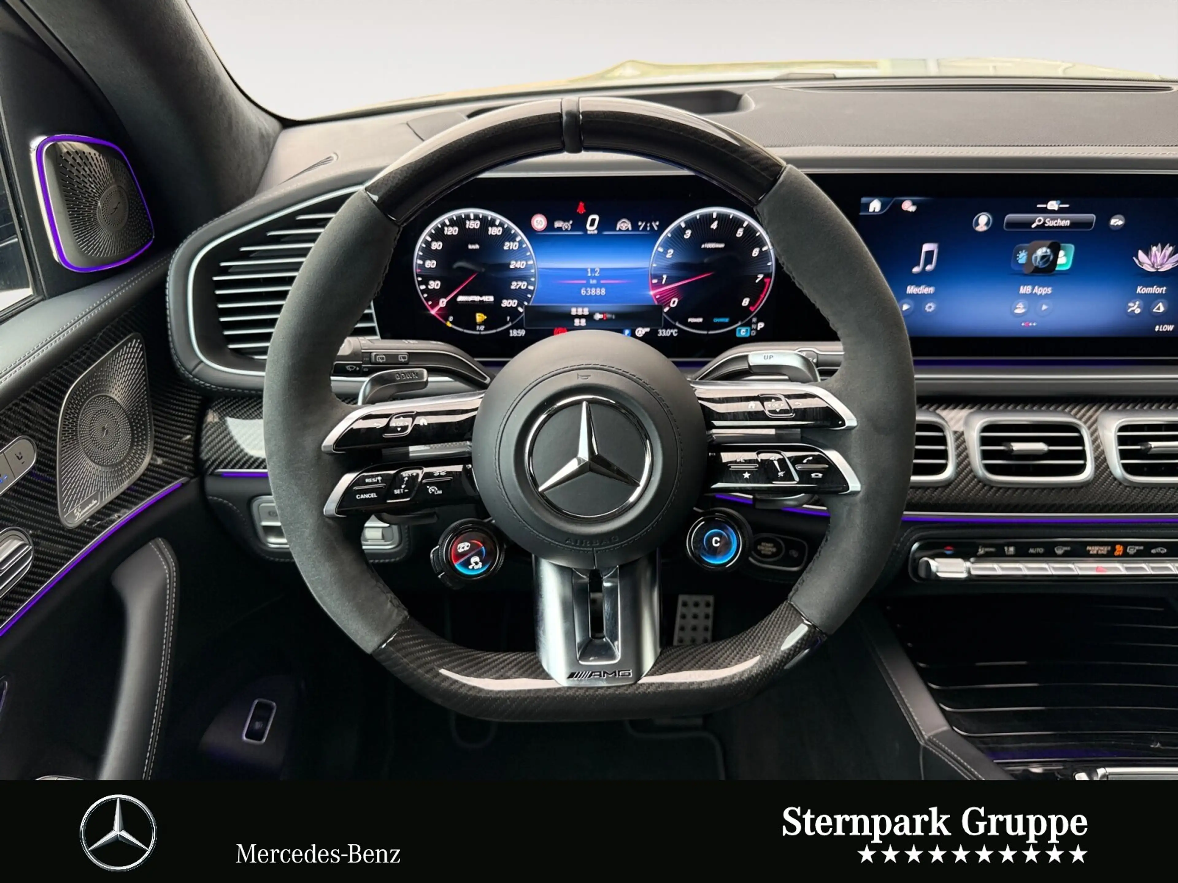 Mercedes-Benz GLS 63 AMG GLS 63 AMG 4M Ultimate Carbon+Night+Pano+Driver´ — photo 12