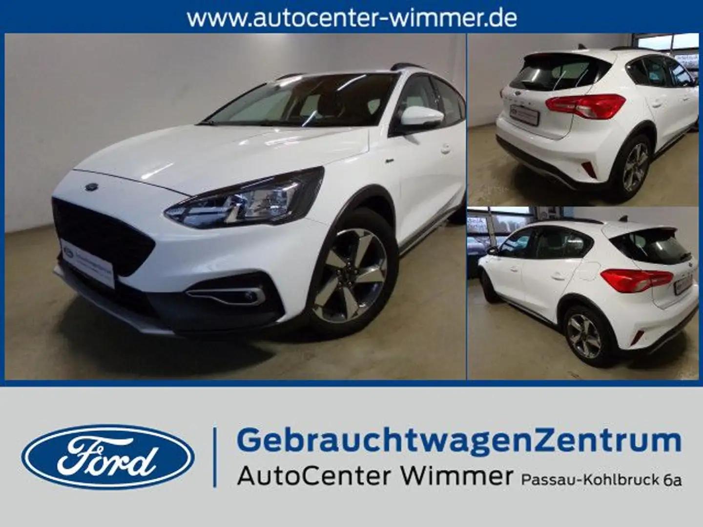 Ford Focus 1.5 EcoBoost ACTIVE Weiß - 1