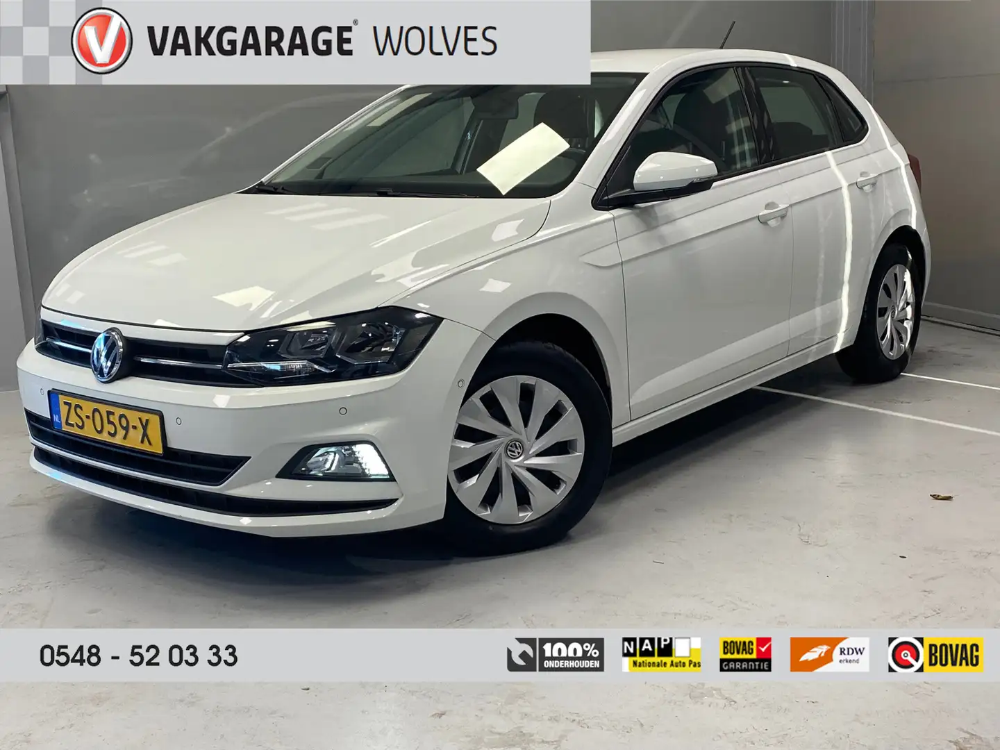 Volkswagen Polo 1.0 Comfortline Business | CLIMA | NAVI | ADAPTIVE Wit - 1