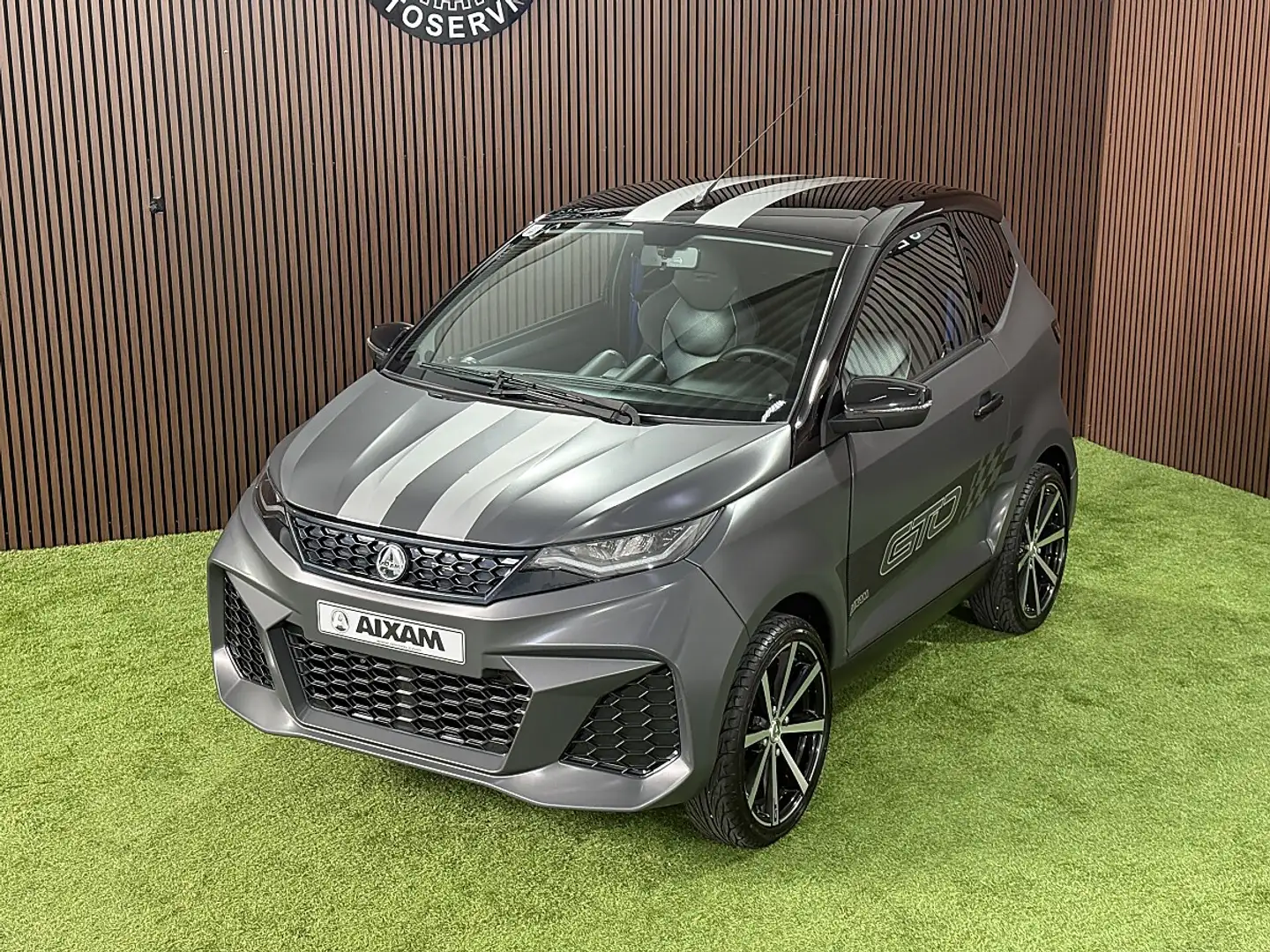Aixam City eGTO *NUR 500KM* Schwarz - 2
