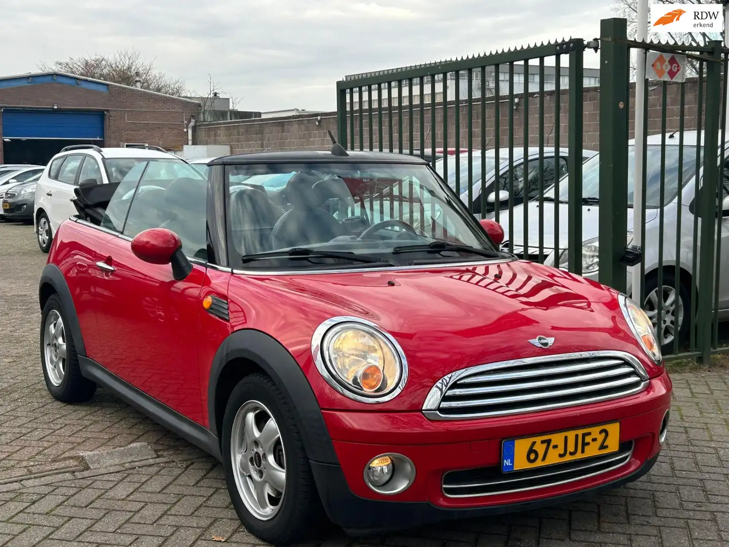 MINI Cooper Cabrio Mini 1.6 Automaat cabriolet dealer onderhouden air Rouge - 1