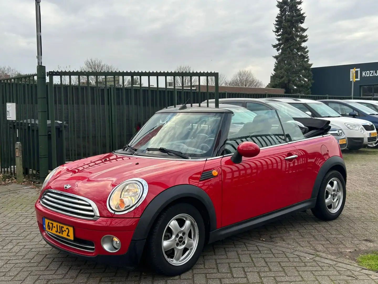 MINI Cooper Cabrio Mini 1.6 Automaat cabriolet dealer onderhouden air Rouge - 2