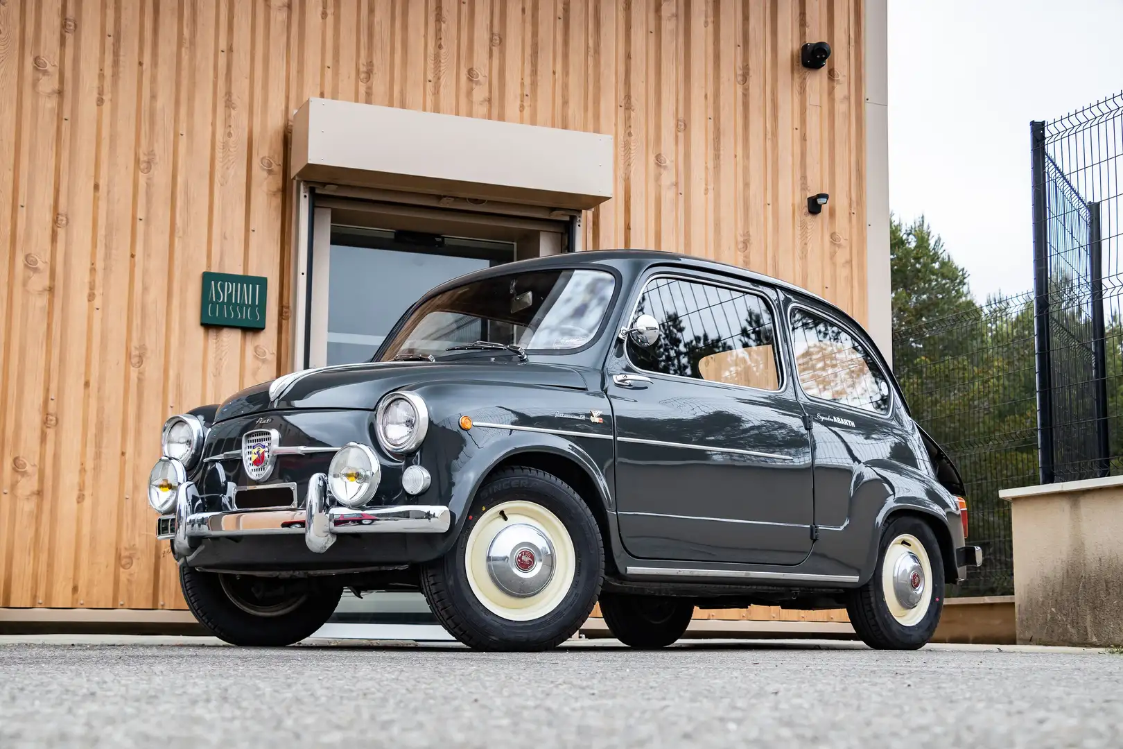Fiat Abarth 750 Derivazione Grijs - 2