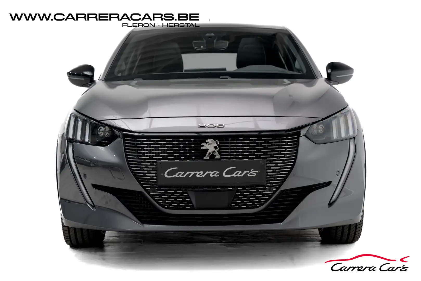 Peugeot 208 1.2 GT*|AUTOMATIQUE*PANO*NAVI*CAMERA*CRUISE*CUIR*| Grijs - 2