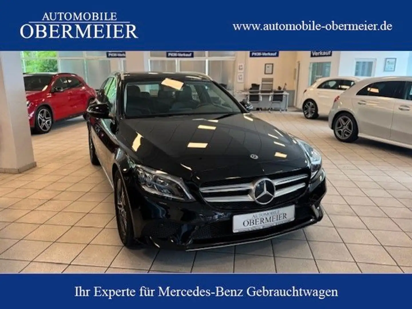 Mercedes-Benz C 180 T Ava. 9G-Tr. LED IHC+ TWA Pano CarPlay Schwarz - 1