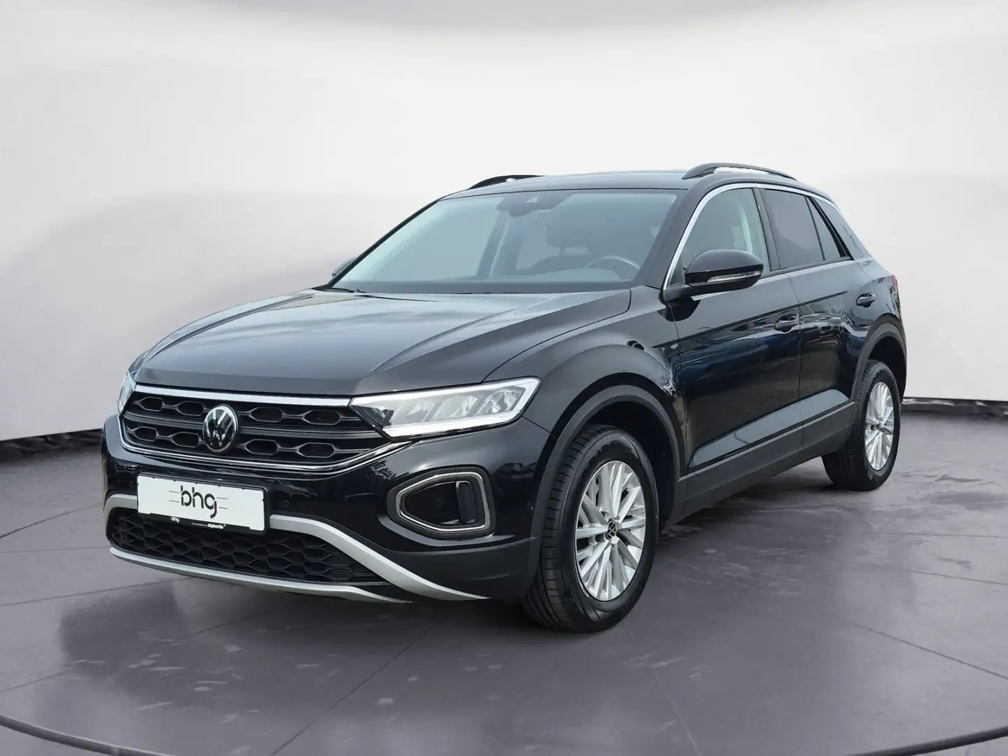 Volkswagen T-Roc 1.0 TSI OPF Life LED, abged. Scheiben, Schwarz - 2